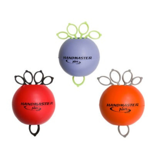 Fabrication Enterprises - 10-0787 Hand Exerciser Set HandMaster Plus™ Purple / Red / Orange Soft / Medium / Hard