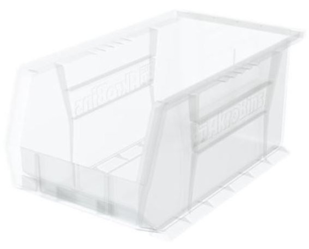 Akro-Mils - 30240SCLAR Storage Bin AkroBins® Clear Plastic 7 X 8-1/4 X 14-3/4 Inch