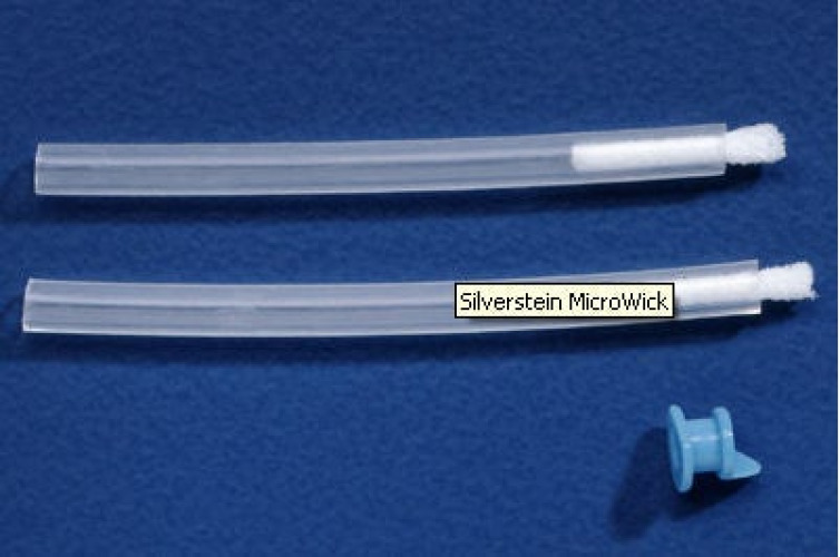 Innovia Medical - OT-1700 Ear Ventilation Tube Microwick™ 1 mm Diameter 9 mm Length White Sterile