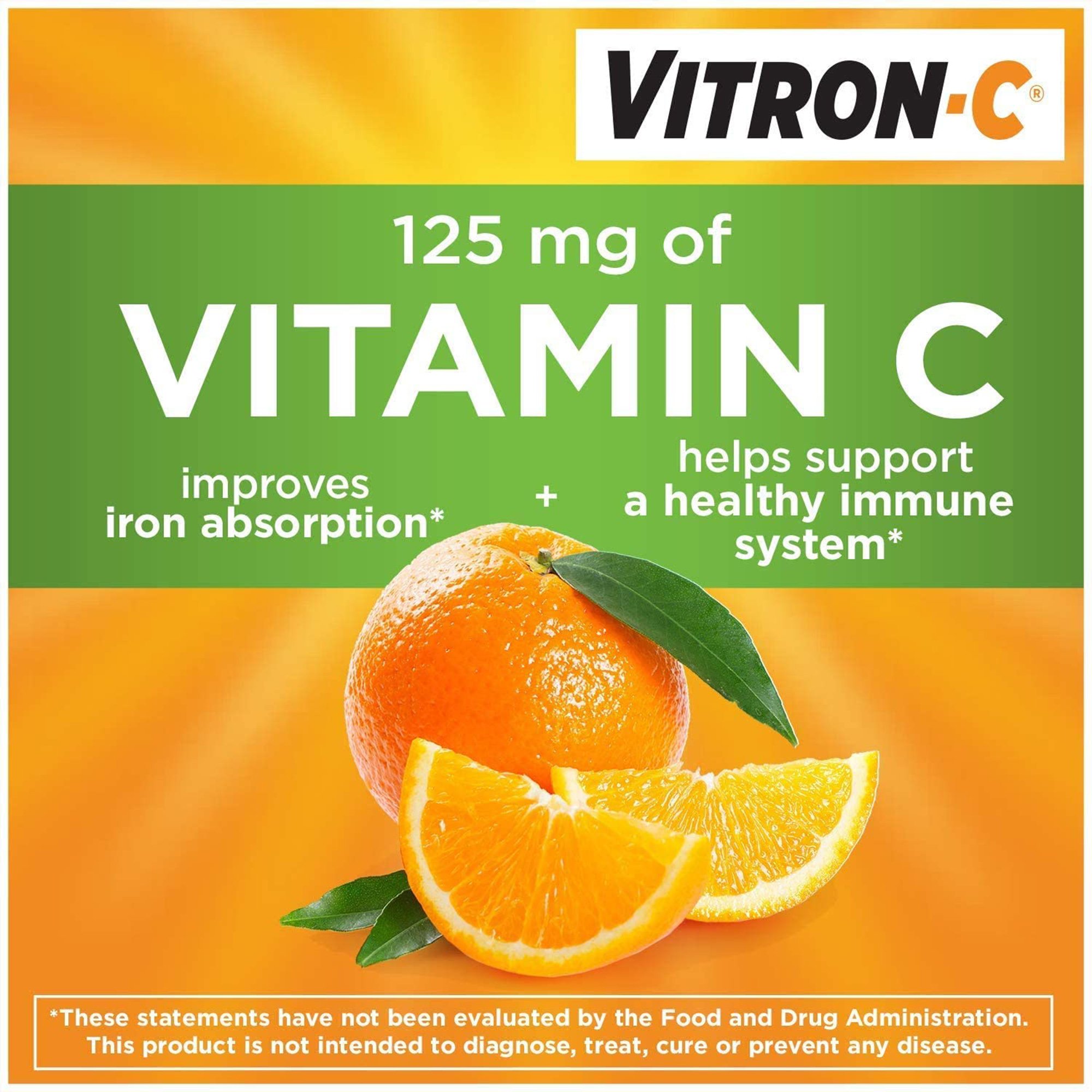 Emerson Healthcare 63736012301 - Vitron-C® Ascorbic Acid / Iron Supplement - 1/Bottle