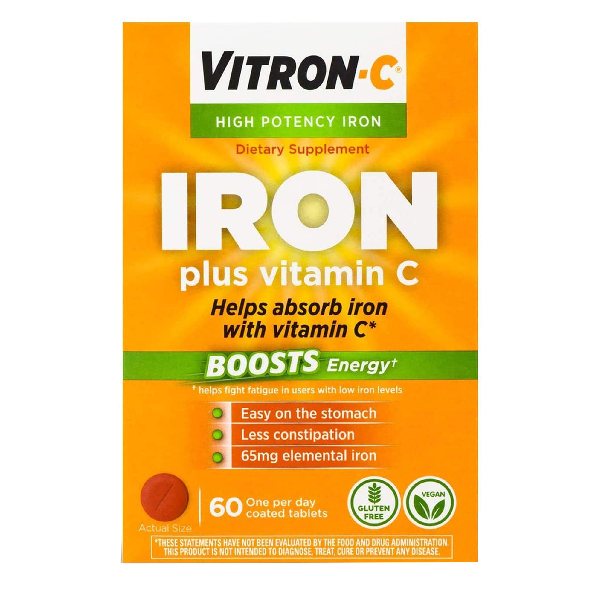 Emerson Healthcare - 63736012301 Vitron-C® Ascorbic Acid / Iron Supplement
