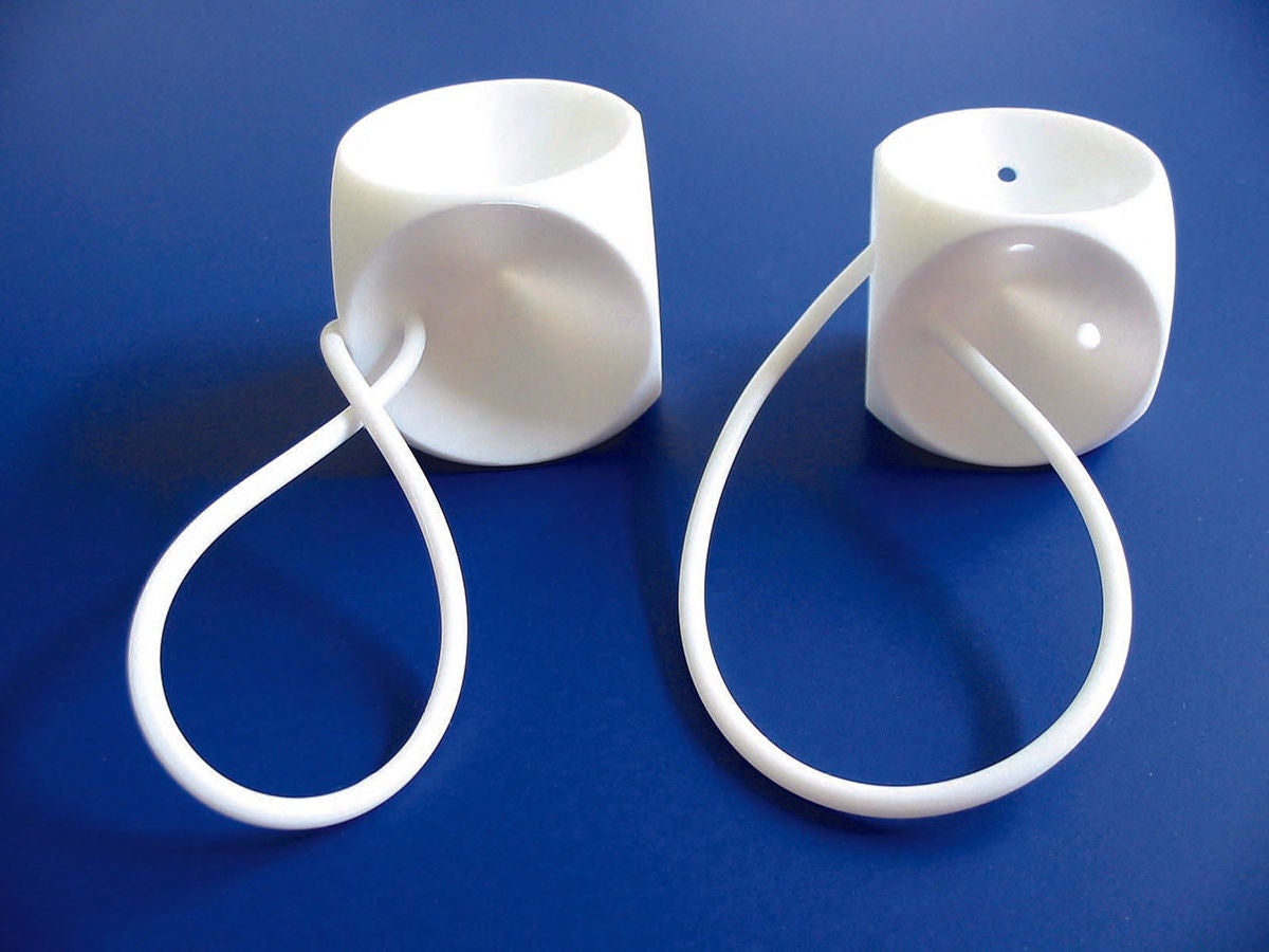 Integra Lifesciences - 30-CUD0 Pessary Integra® Miltex® Cube with Drainage Holes Size 0 Silicone