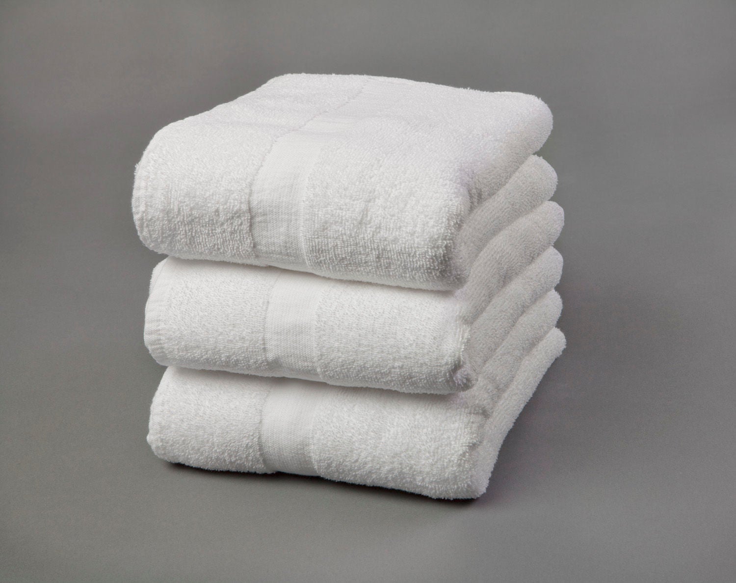 Standard Textile - 40457400 Bath Towel 22 X 44 Inch Cotton Terry Cloth White Reusable