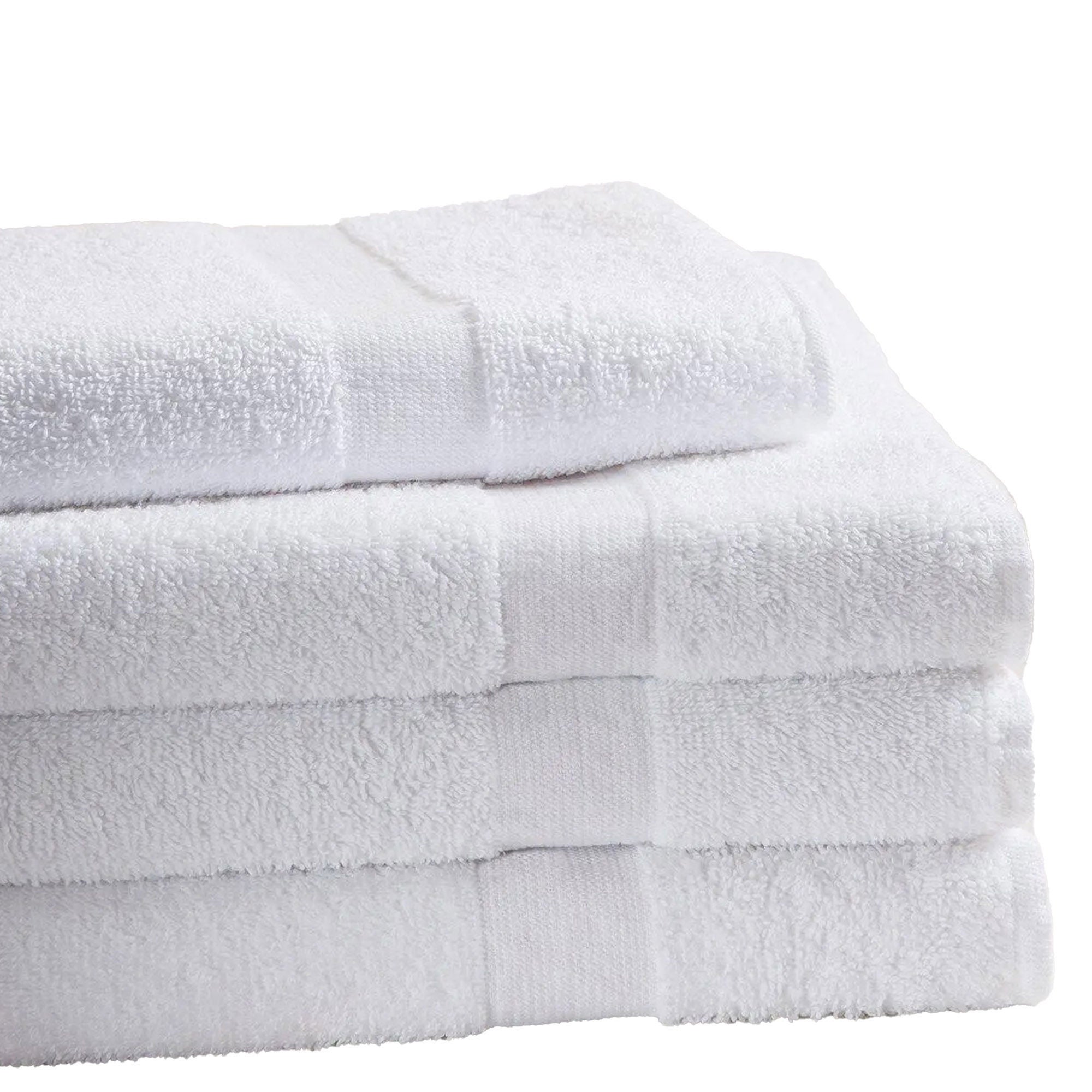 Standard Textile - 43520301 Washcloth 12 X 12 Inch White Reusable