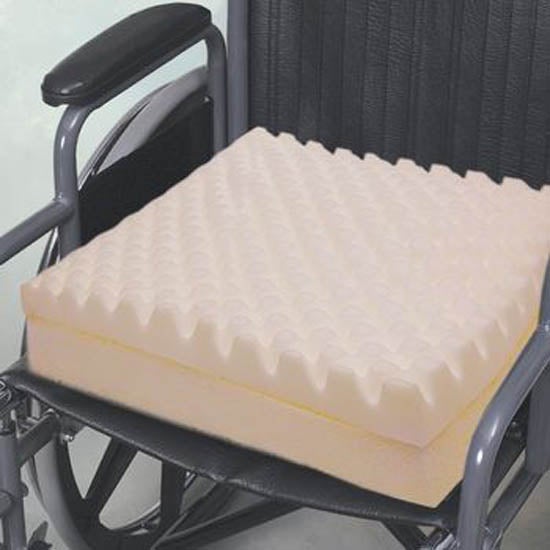 Performance Health - 081440908 Seat Cushion 18 W X 16 L X 2-1/2 D Inch Foam / Gel