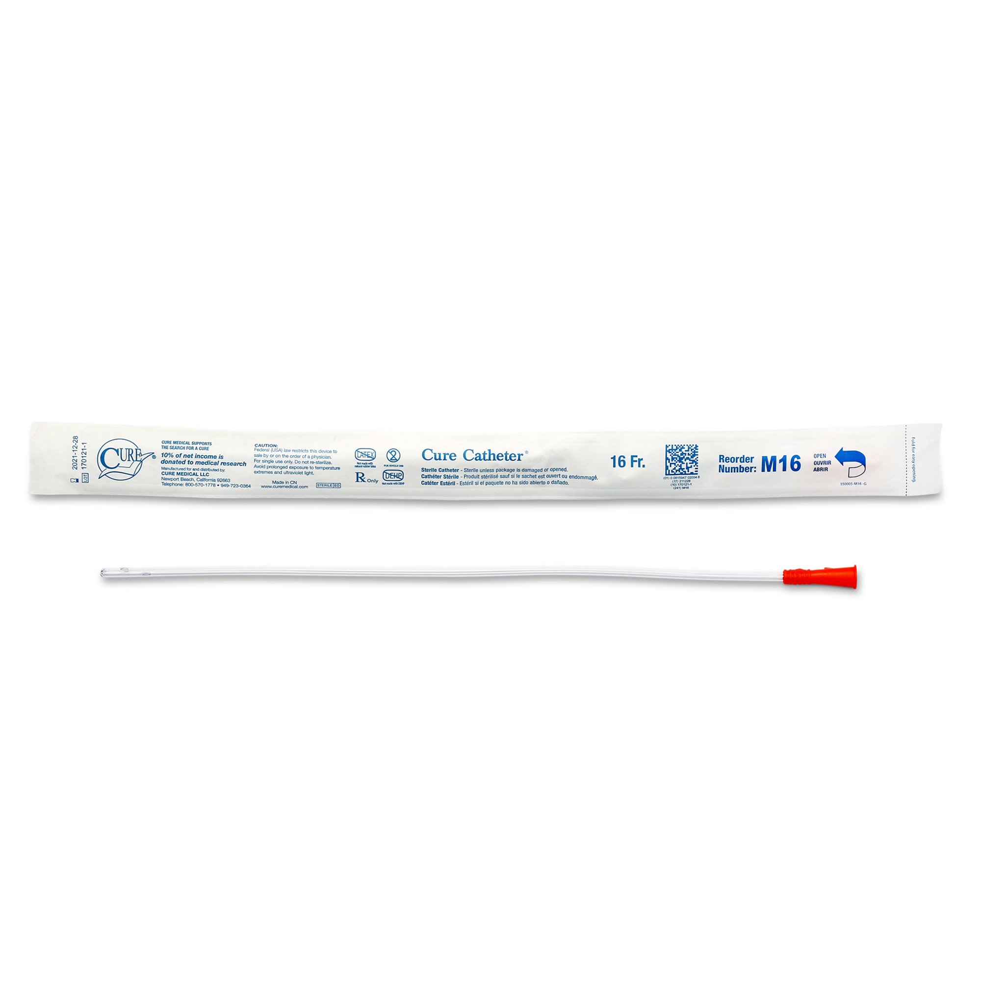 ConvaTec - M16 Cure Catheter™ Male Intermittent Catheter