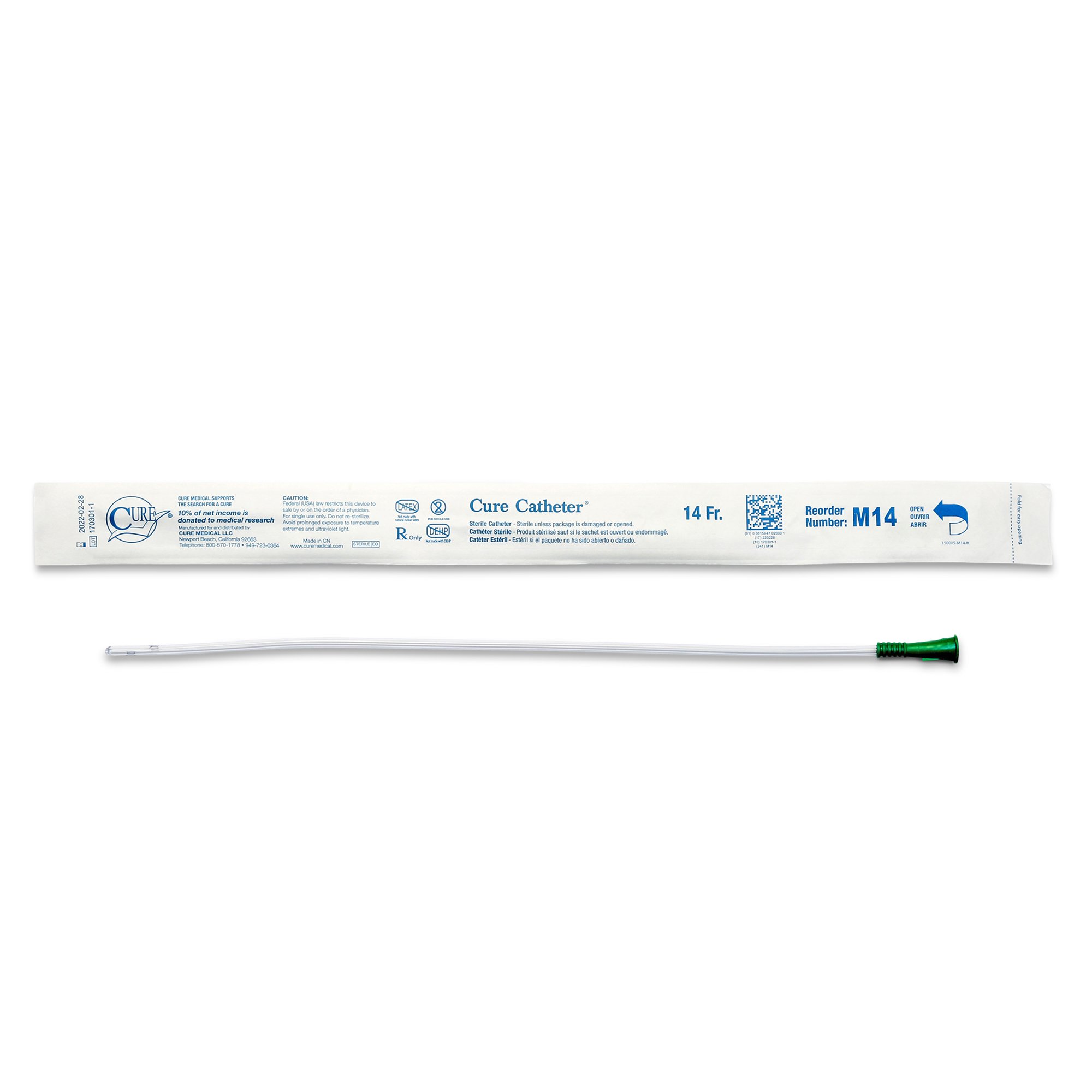 ConvaTec - M14 Cure Catheter™ Male Intermittent Catheter