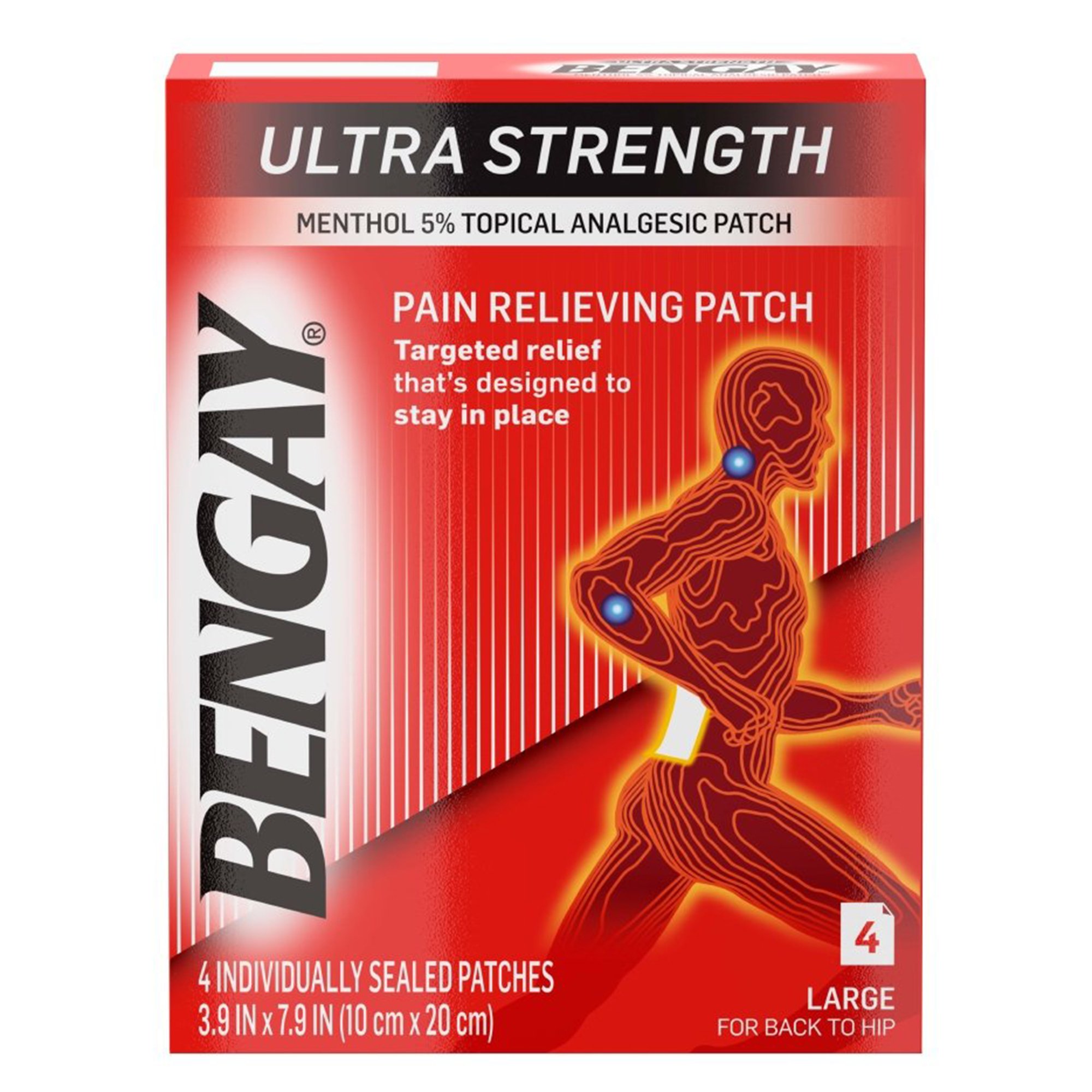 Kenvue Brands LLC - 510814900 Bengay® Pain Relieving Patch Ultra Strength