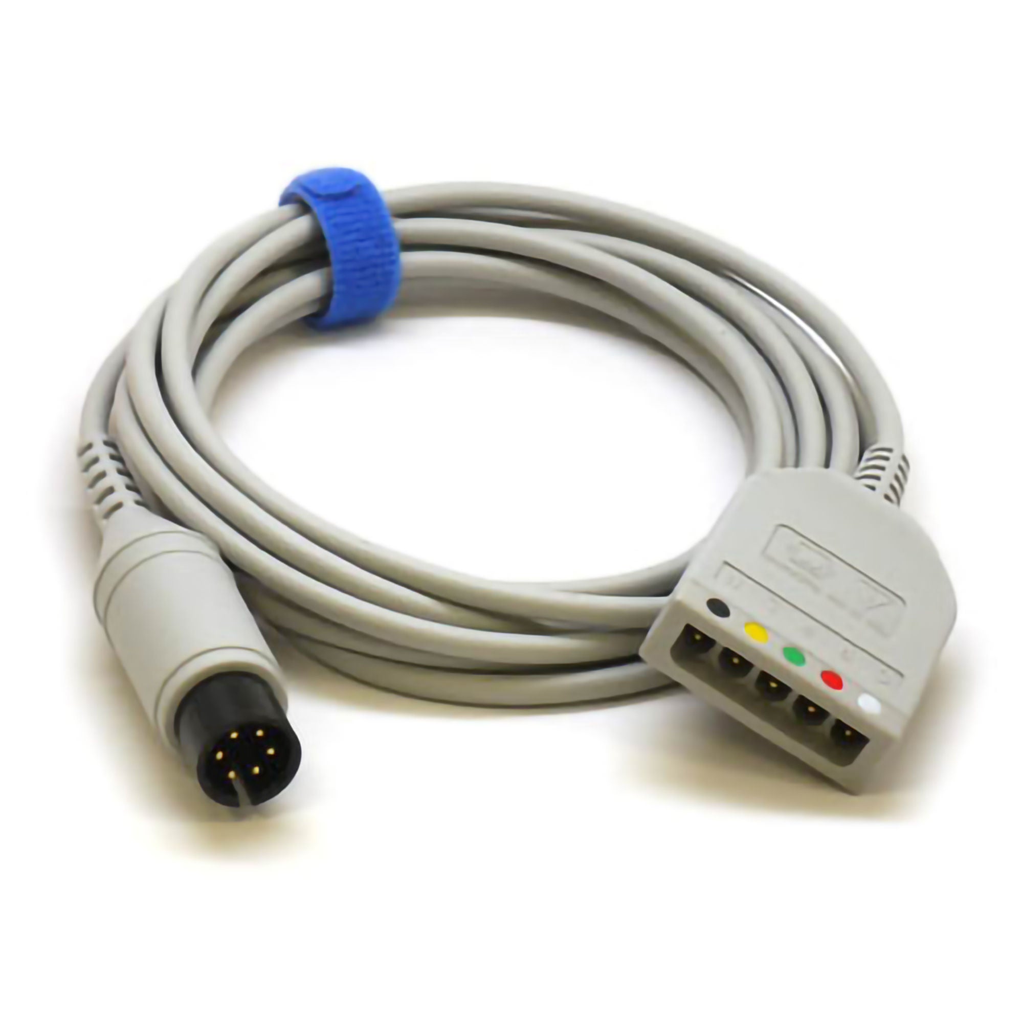 Mindray USA - 0010-30-42782 ECG Cable 3 or 5 Lead, Adult / Pediatric, 6 Pin, Defibrillation Proof