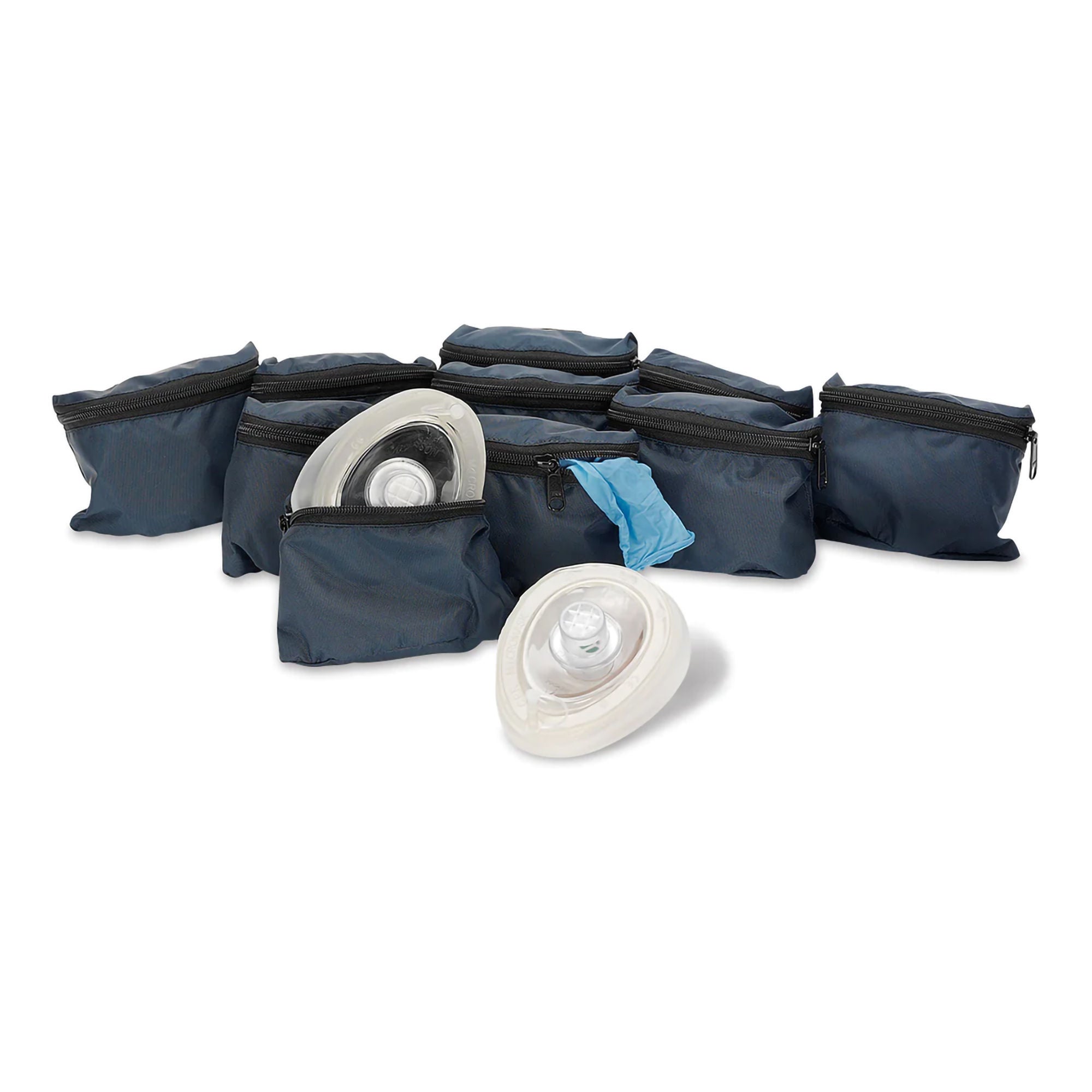 Nasco Healthcare - SB28864 CPR Face Mask with Case CPR Micromask™ One Way Valve