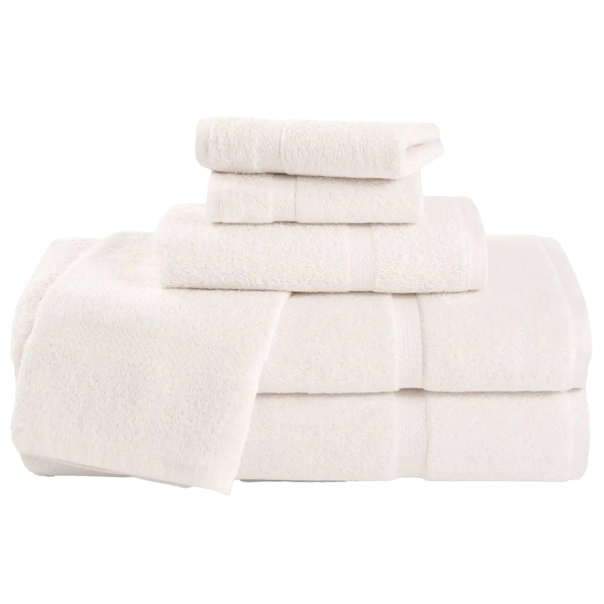 Standard Textile - 46540144 Washcloth Mystique 13 X 13 Inch Beige Reusable