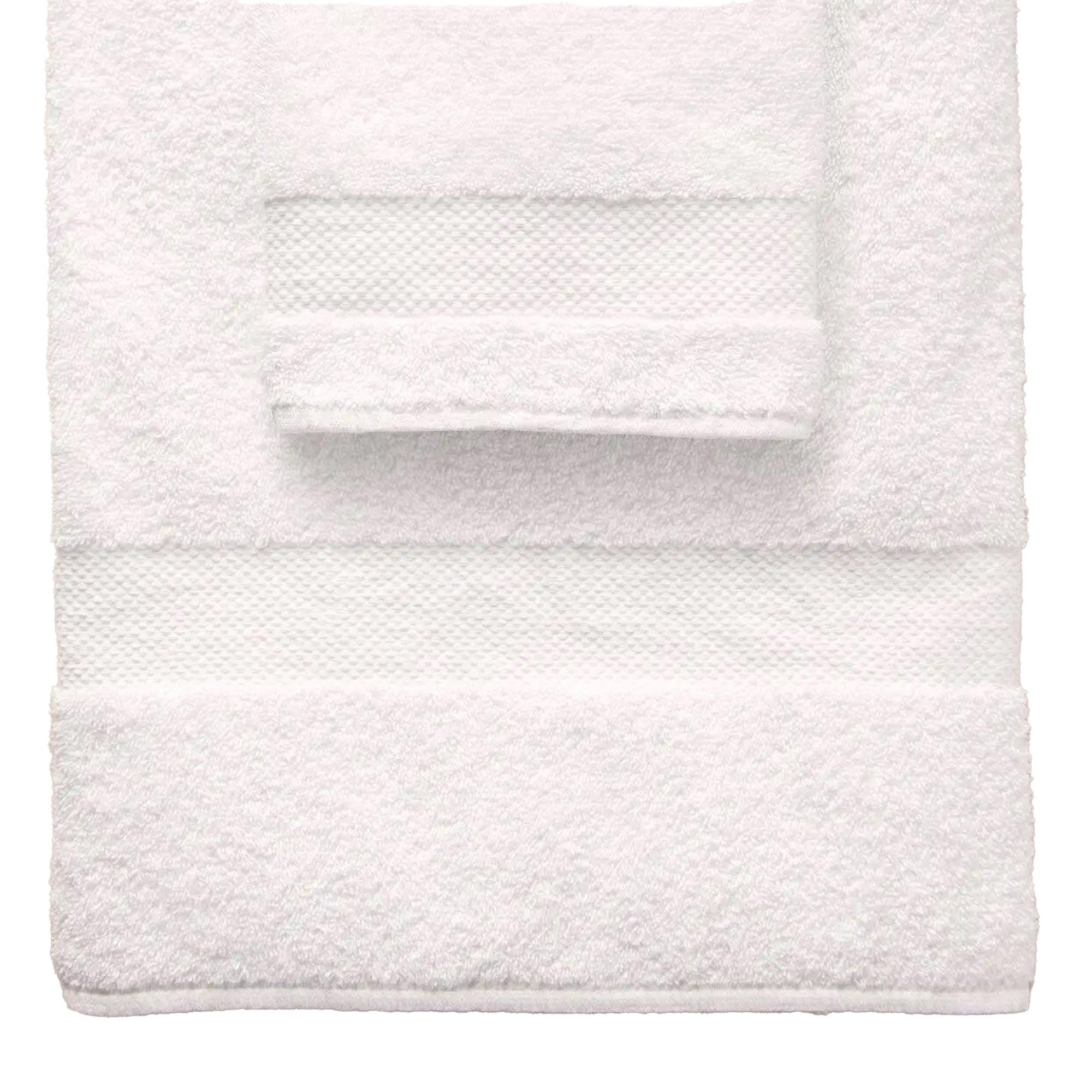 Standard Textile - 46822100 Washcloth EuroClassique 13 X 13 Inch White Reusable