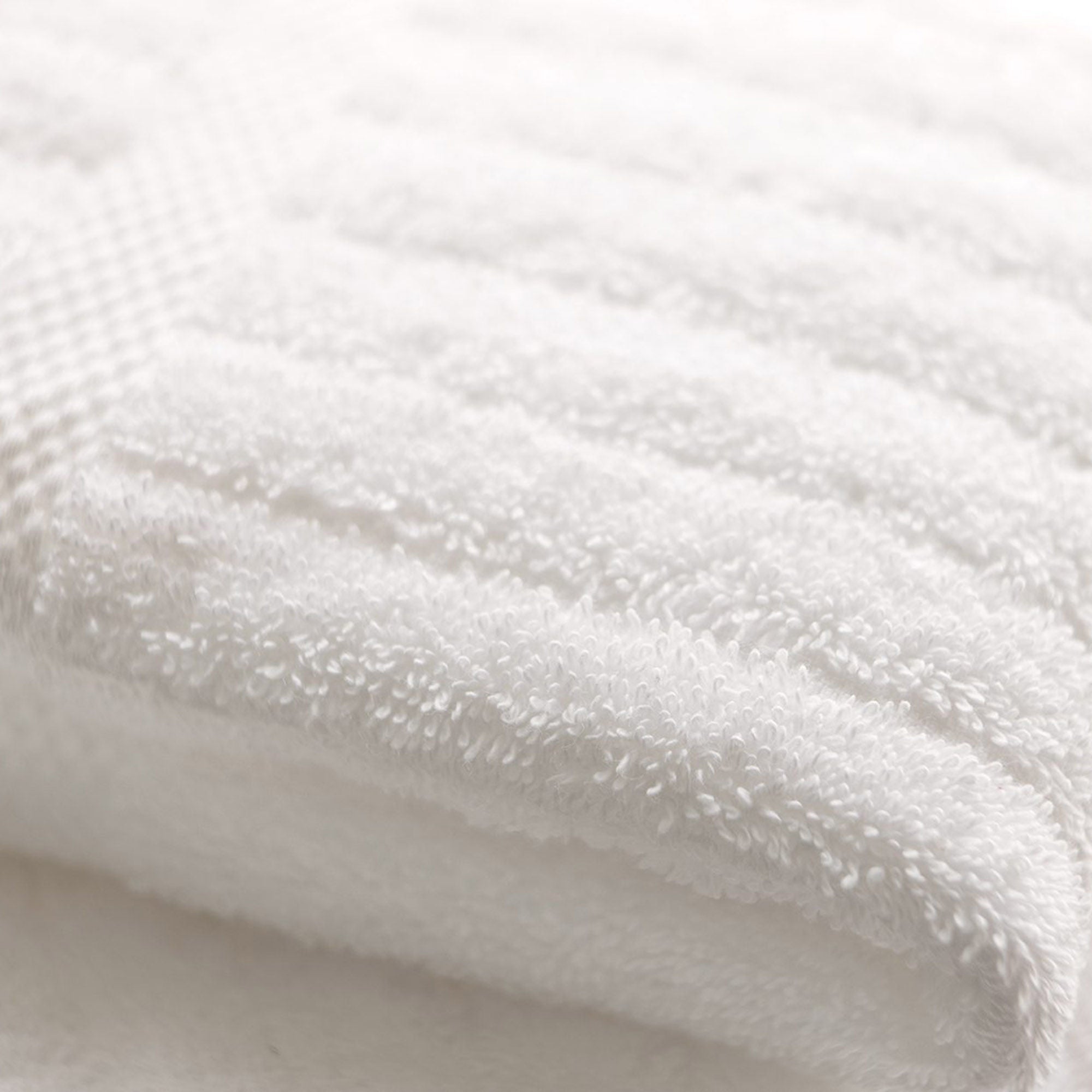 Standard Textile - 46815100 Washcloth Luxury Stripe 13 X 13 Inch White Reusable