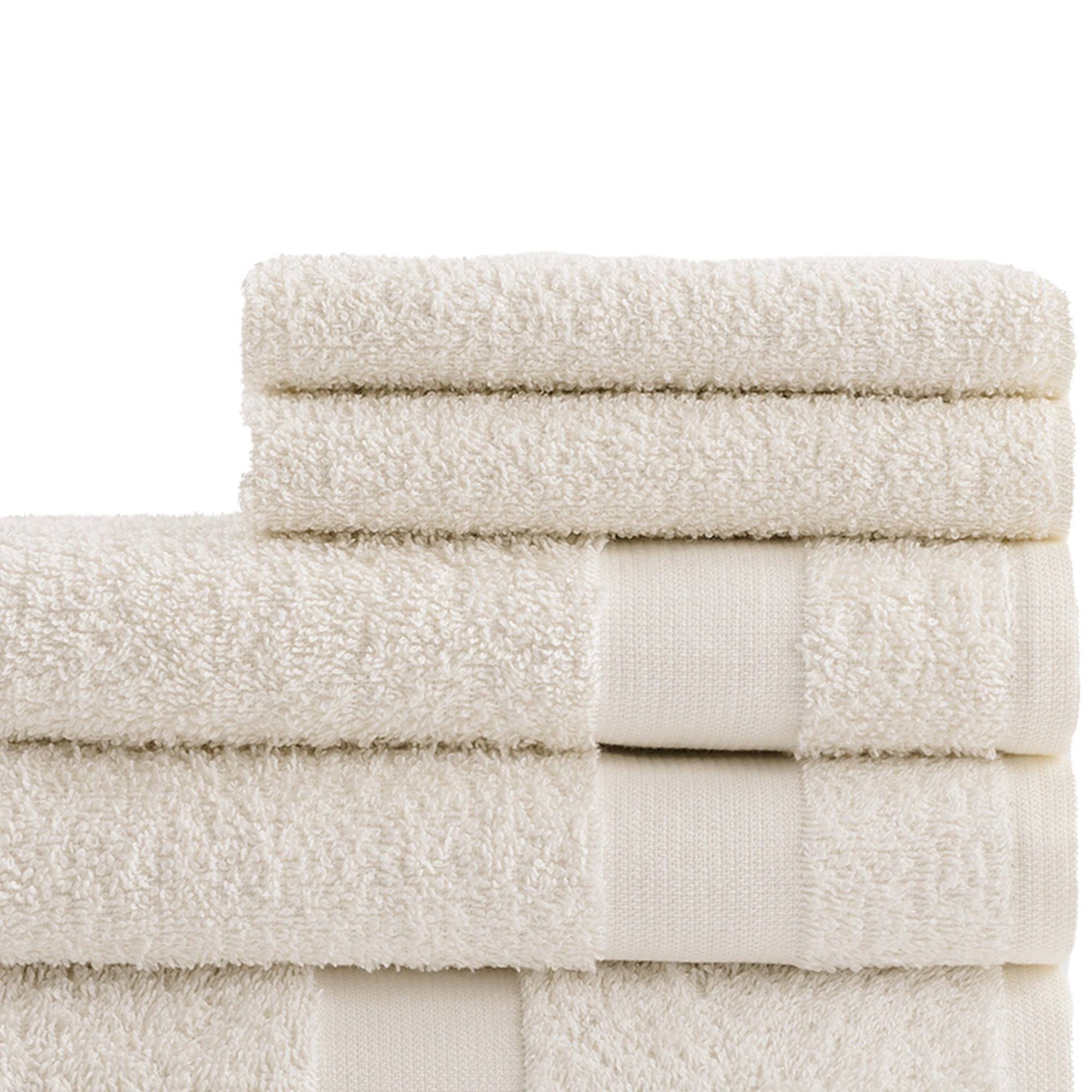 Standard Textile - 47120162 Washcloth 12 X 12 Inch Ecru Reusable