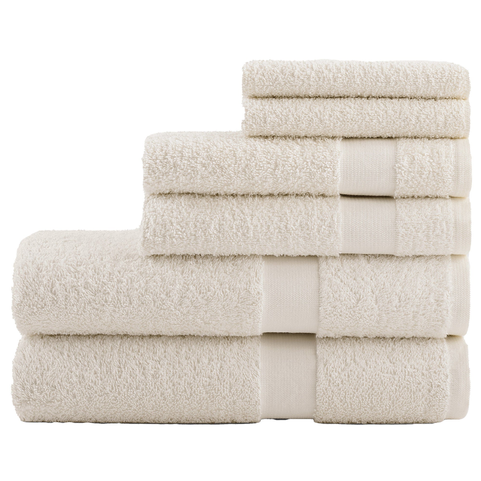 Standard Textile - 47120162 Washcloth 12 X 12 Inch Ecru Reusable