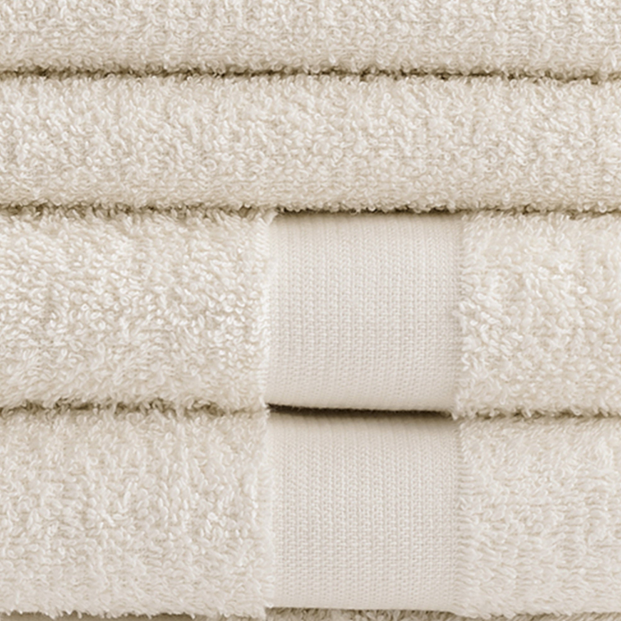 Standard Textile - 47120162 Washcloth 12 X 12 Inch Ecru Reusable