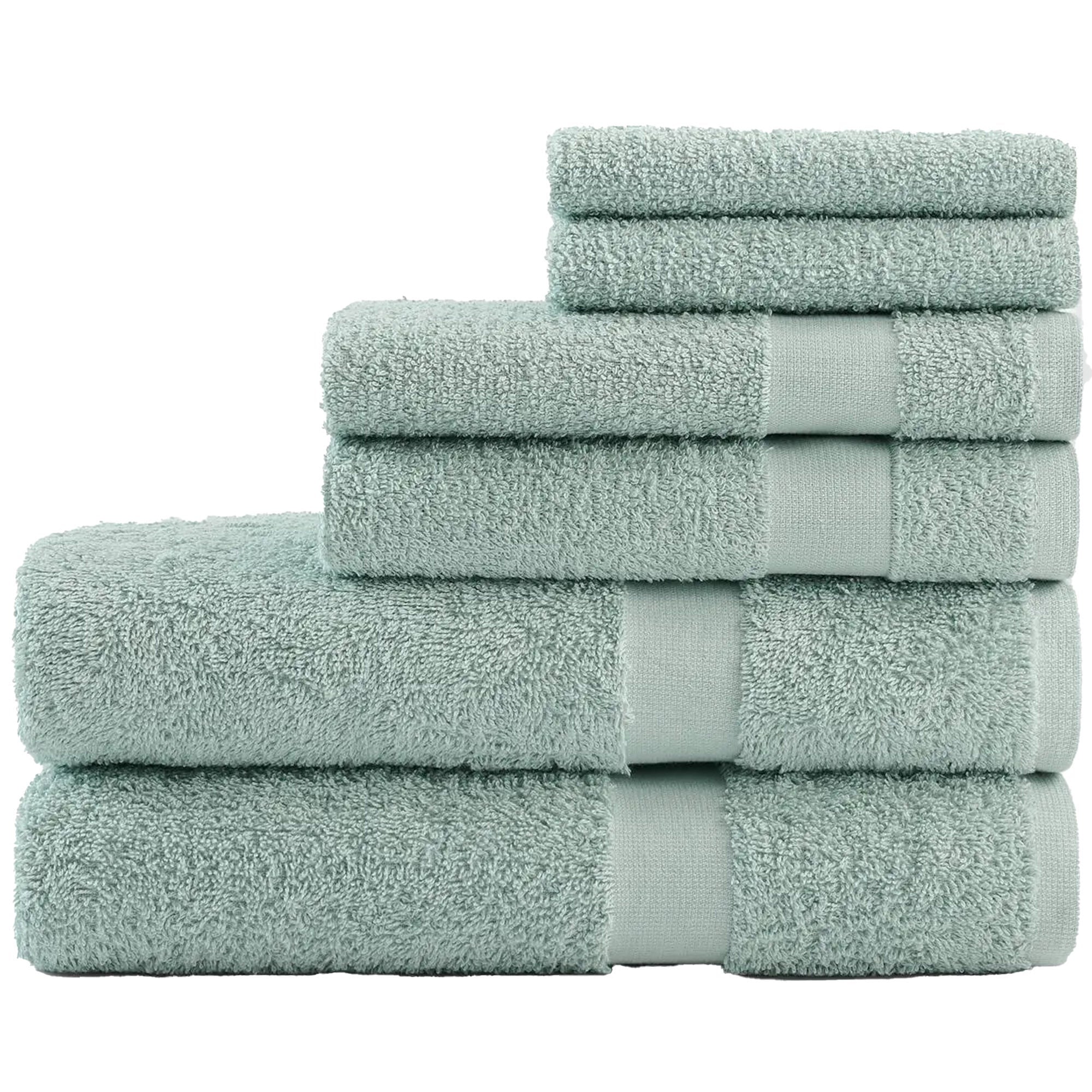 Standard Textile - 47120156 Washcloth 12 X 12 Inch Seafoam Reusable