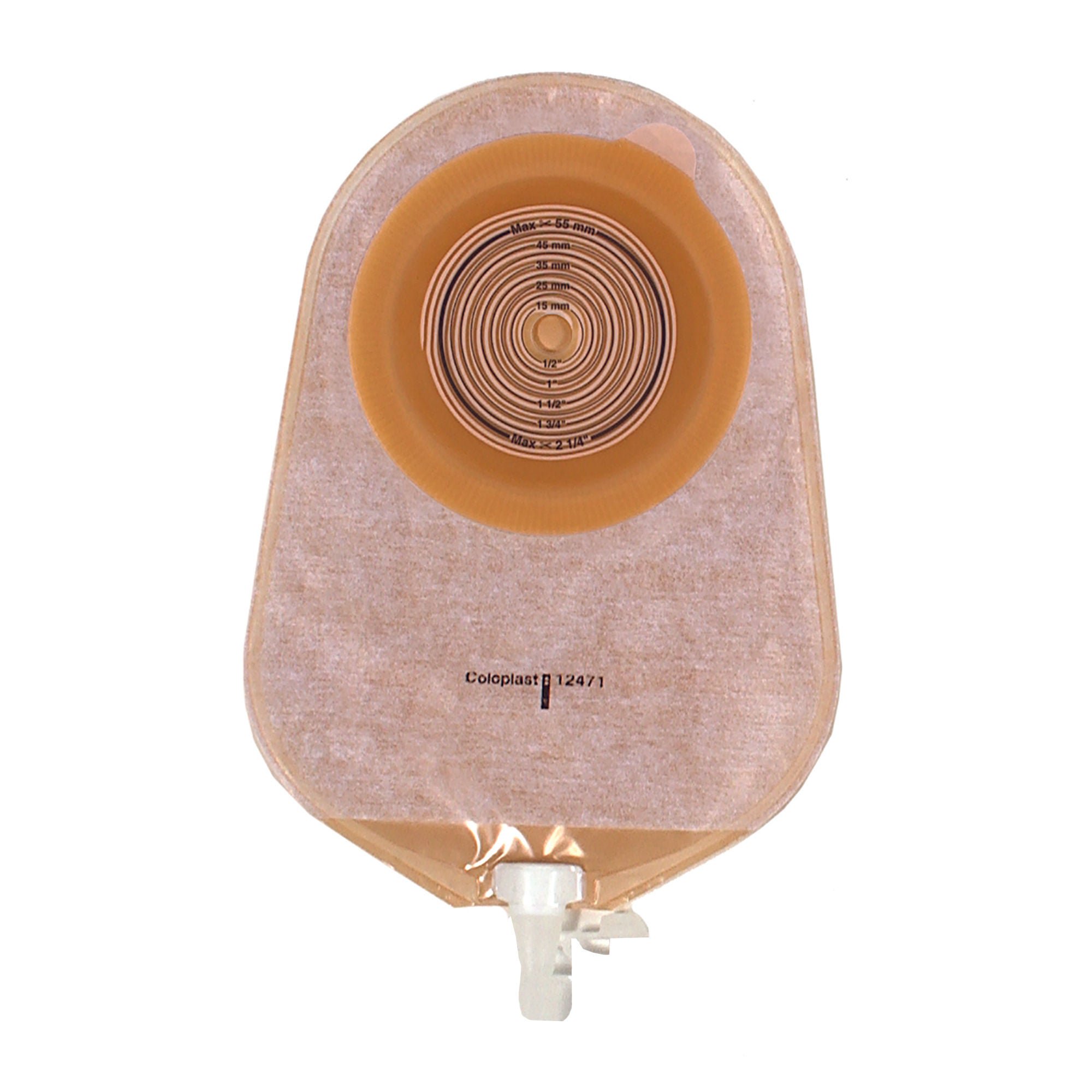 Coloplast - 5575 Urostomy Pouch Assura® One-Piece System Convex