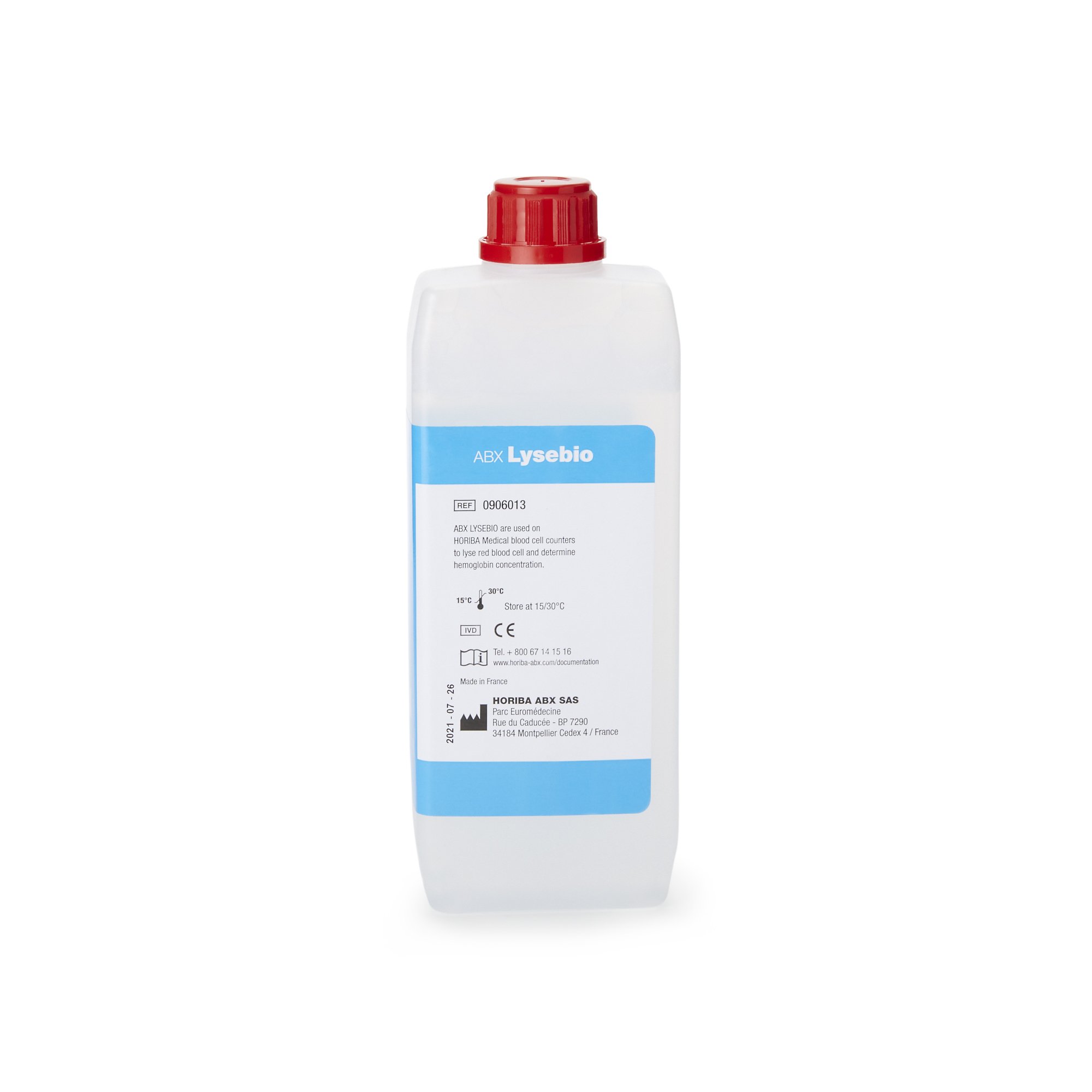 Horiba 1210906013 - ABX Lysebio® Reagent, Red Blood Cell Lysing Agent - 1/Each