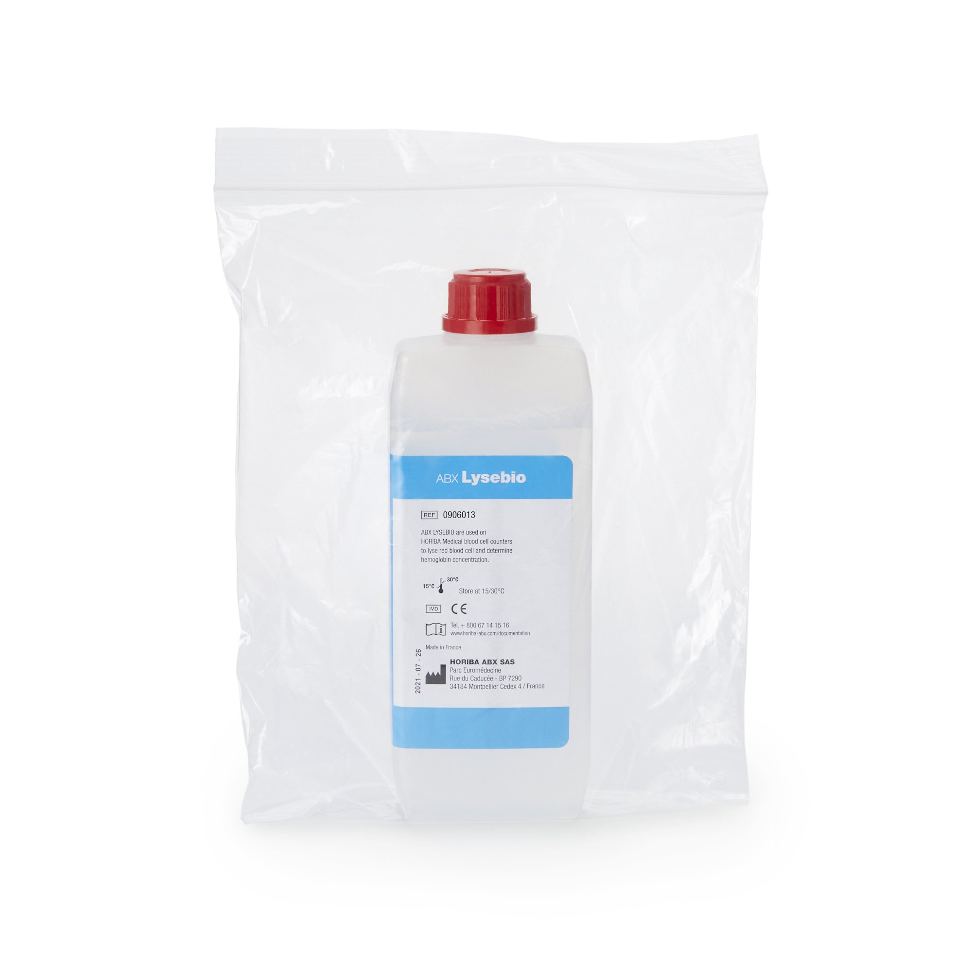 Horiba 1210906013 - ABX Lysebio® Reagent, Red Blood Cell Lysing Agent - 1/Each