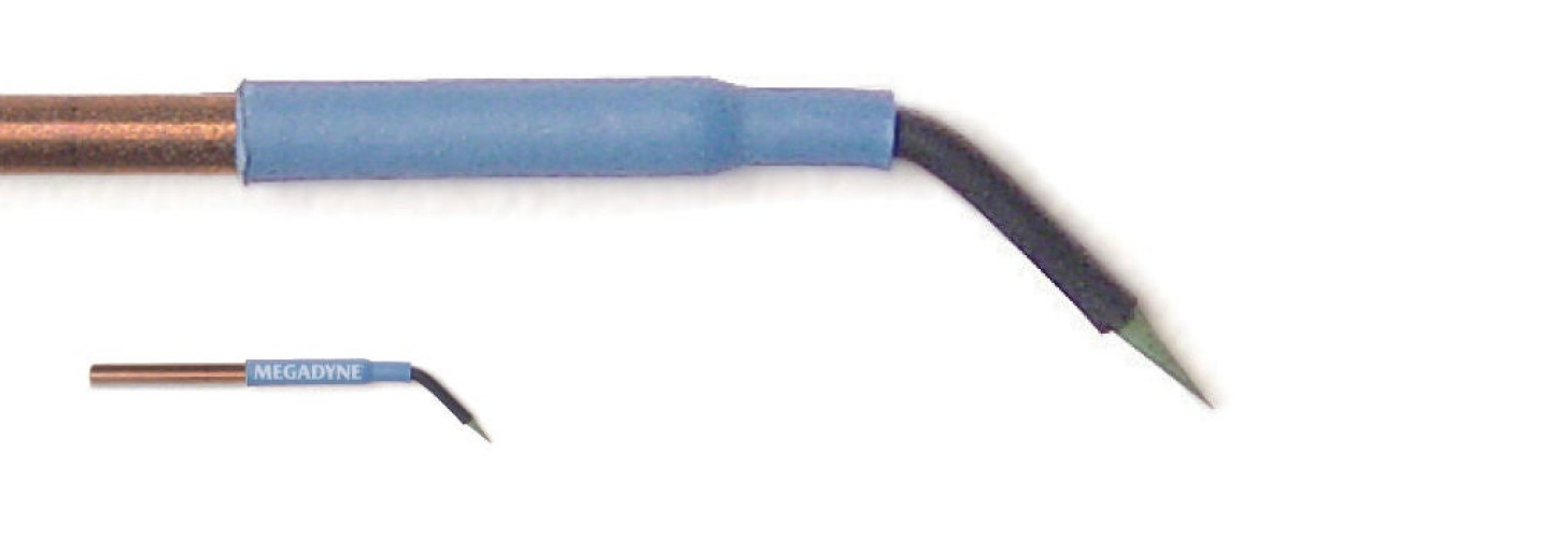 J & J Healthcare Systems - 0119 Needle Electrode Megadyne™ E-Z Clean™ MegaFine Coated Stainless Steel Sterile Angled Needle Tip Disposable