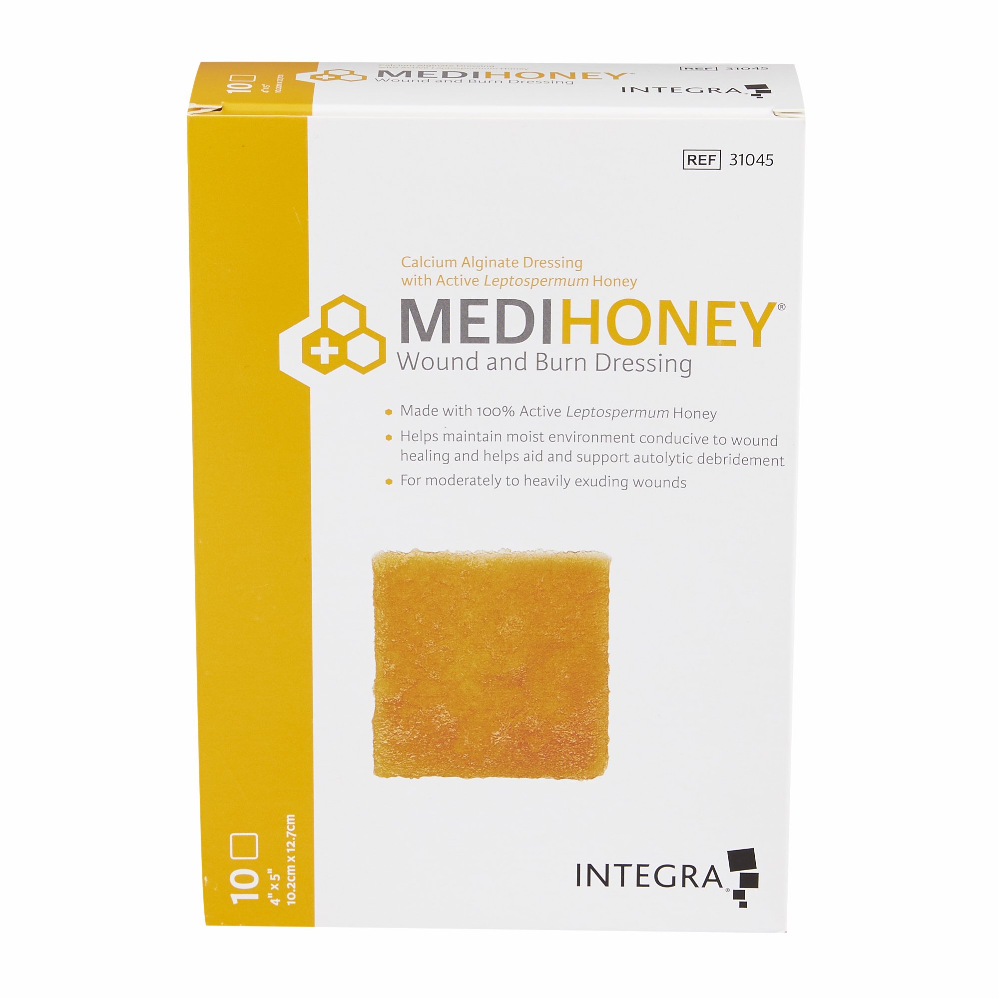 McKesson Brand - 31045 Medihoney® Calcium Alginate Dressing