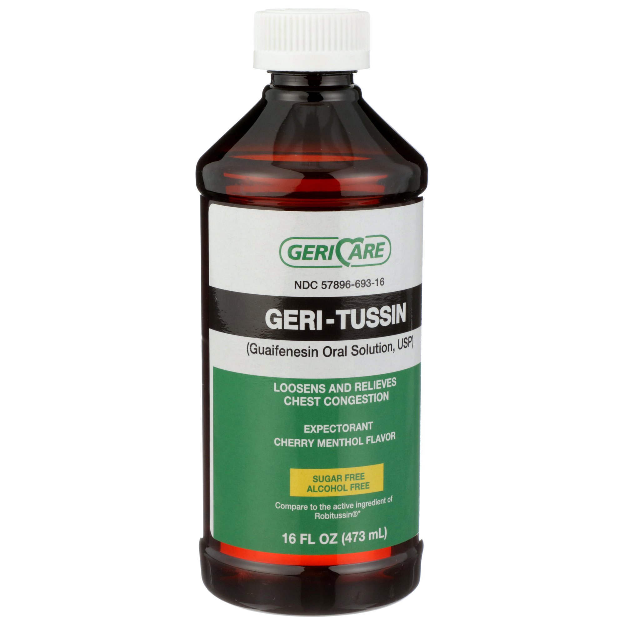 Geri-Care - QROB-16-GCP Geri-Care® Guaifenesin Cold and Cough Relief