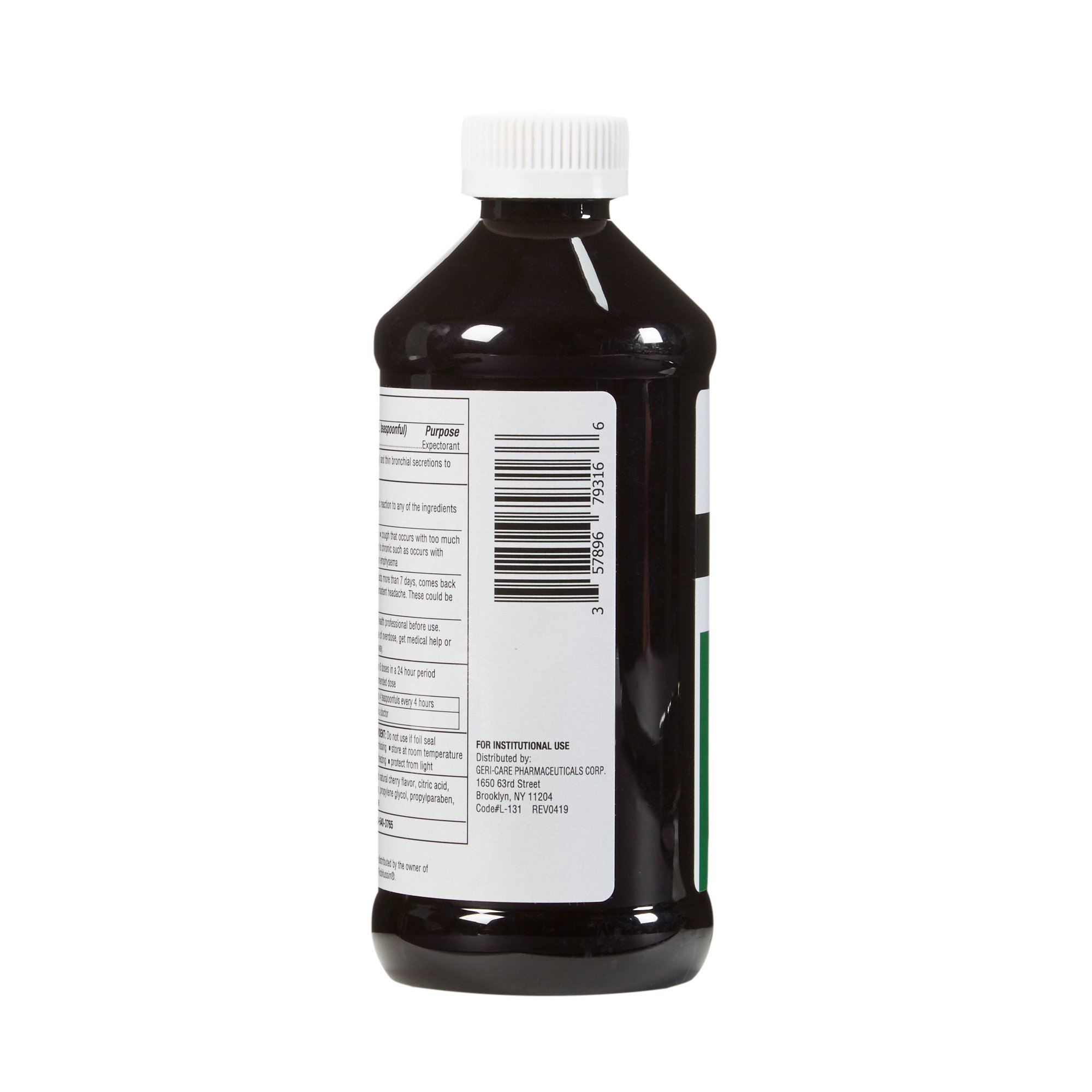 Geri-Care - QROB-16-GCP Geri-Care® Guaifenesin Cold and Cough Relief