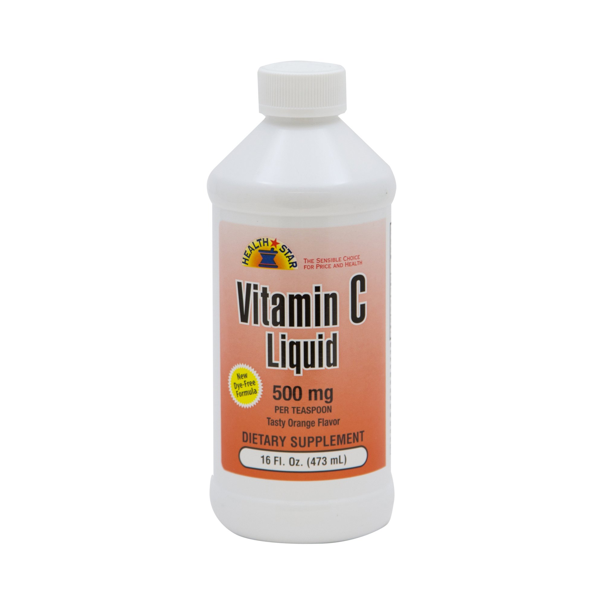 Geri-Care Q842-16-GCP - Geri-Care® Ascorbic Acid Vitamin C Supplement, 16 fl. Oz. - 1/Each, 12/Case