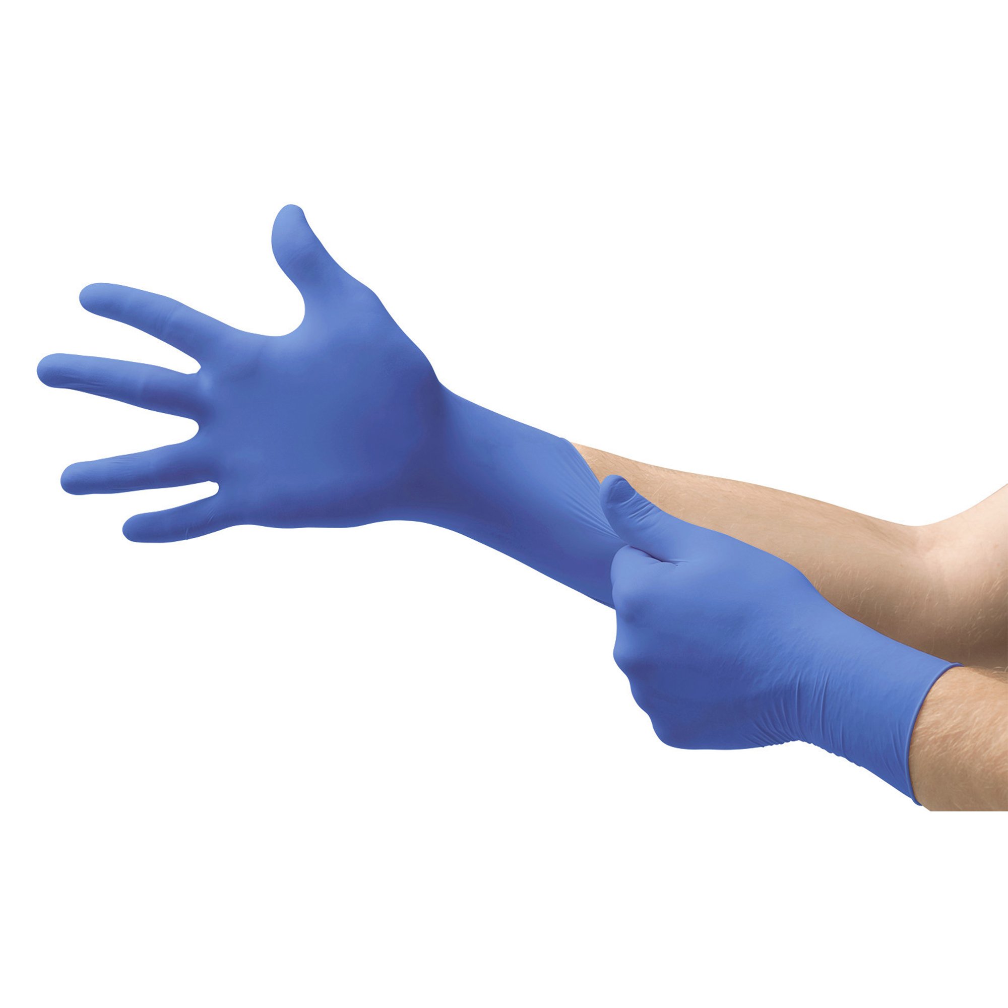 Ansell 6034300 - Micro-Touch® Nitrile Exam Glove, Extra Small, Blue - 1/Box, 10/Case