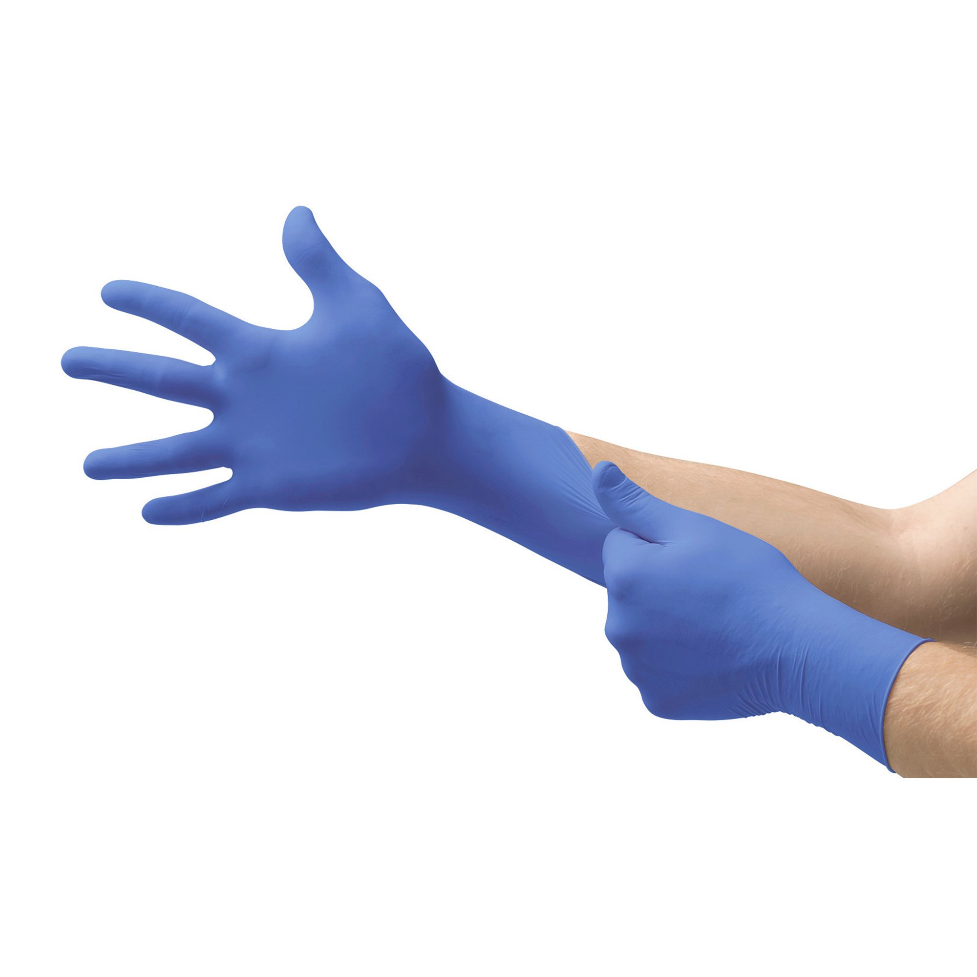 Ansell 6034301 - Micro-Touch® Nitrile Exam Glove, Small, Blue - 1/Box, 10/Case