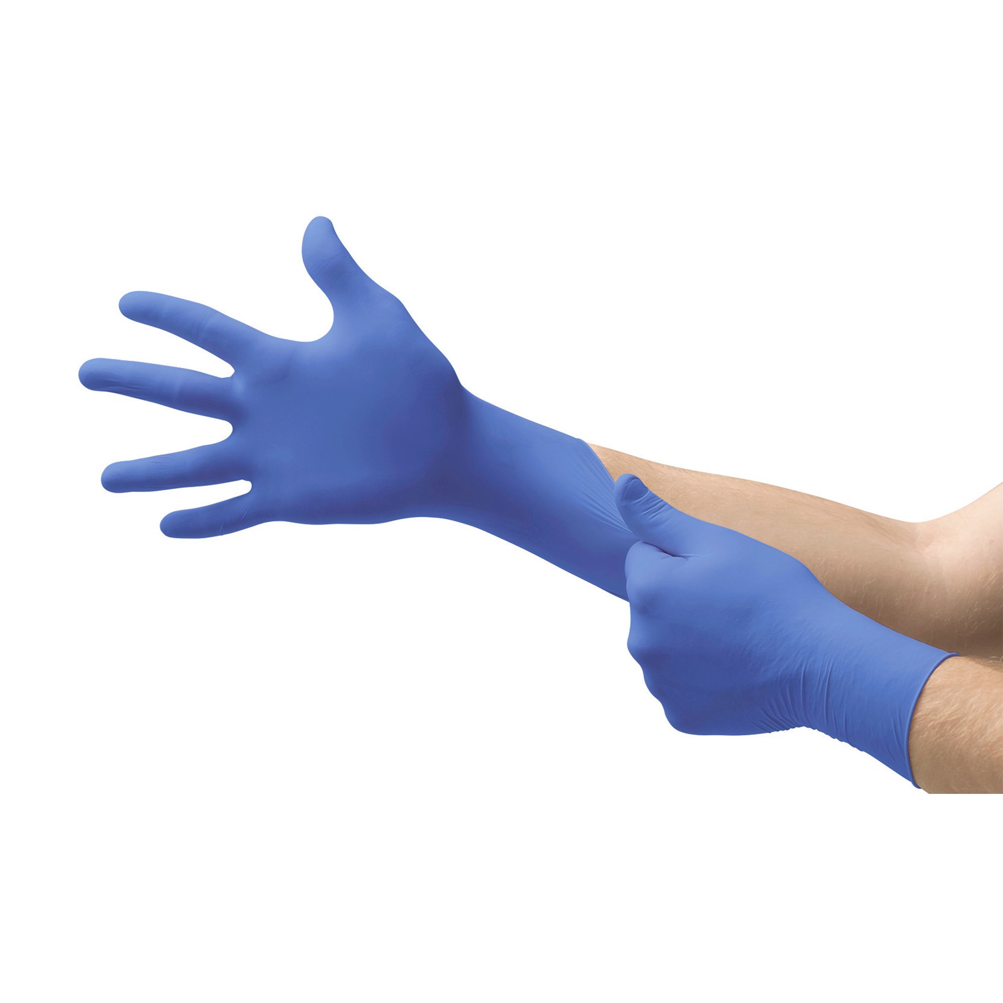 Ansell 6034304 - Micro-Touch® Nitrile Exam Glove, Extra Large, Blue - 1/Box, 10/Case