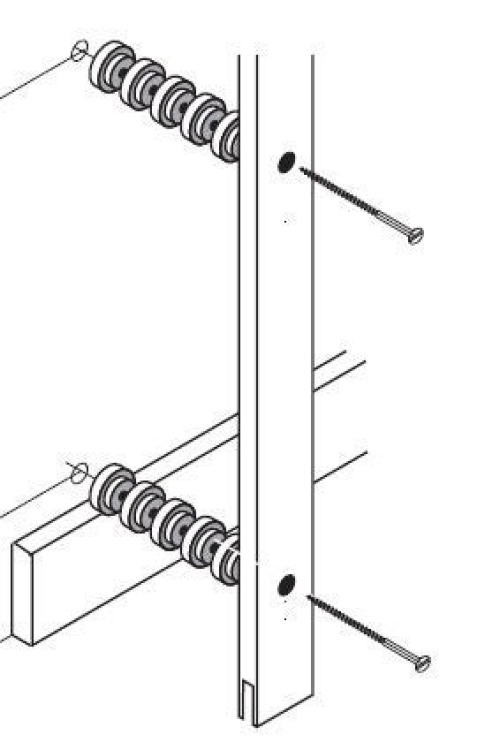 Seca - A191703016009 Diagnostic Spacers / Screws seca® Model 222 Stadiometer Height Rod