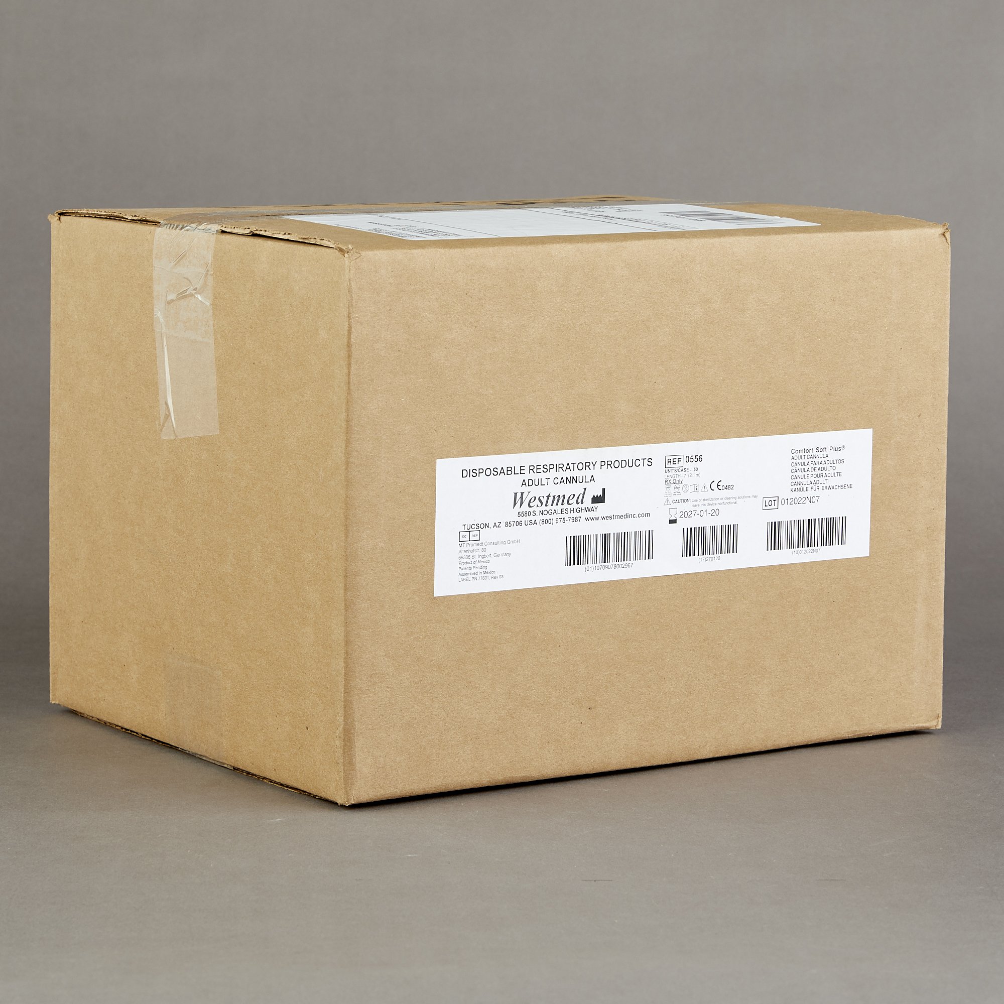 Sun Med 0556 - Comfort Soft Plus® Nasal Cannula, 7 Foot - 1/Each, 50/Case