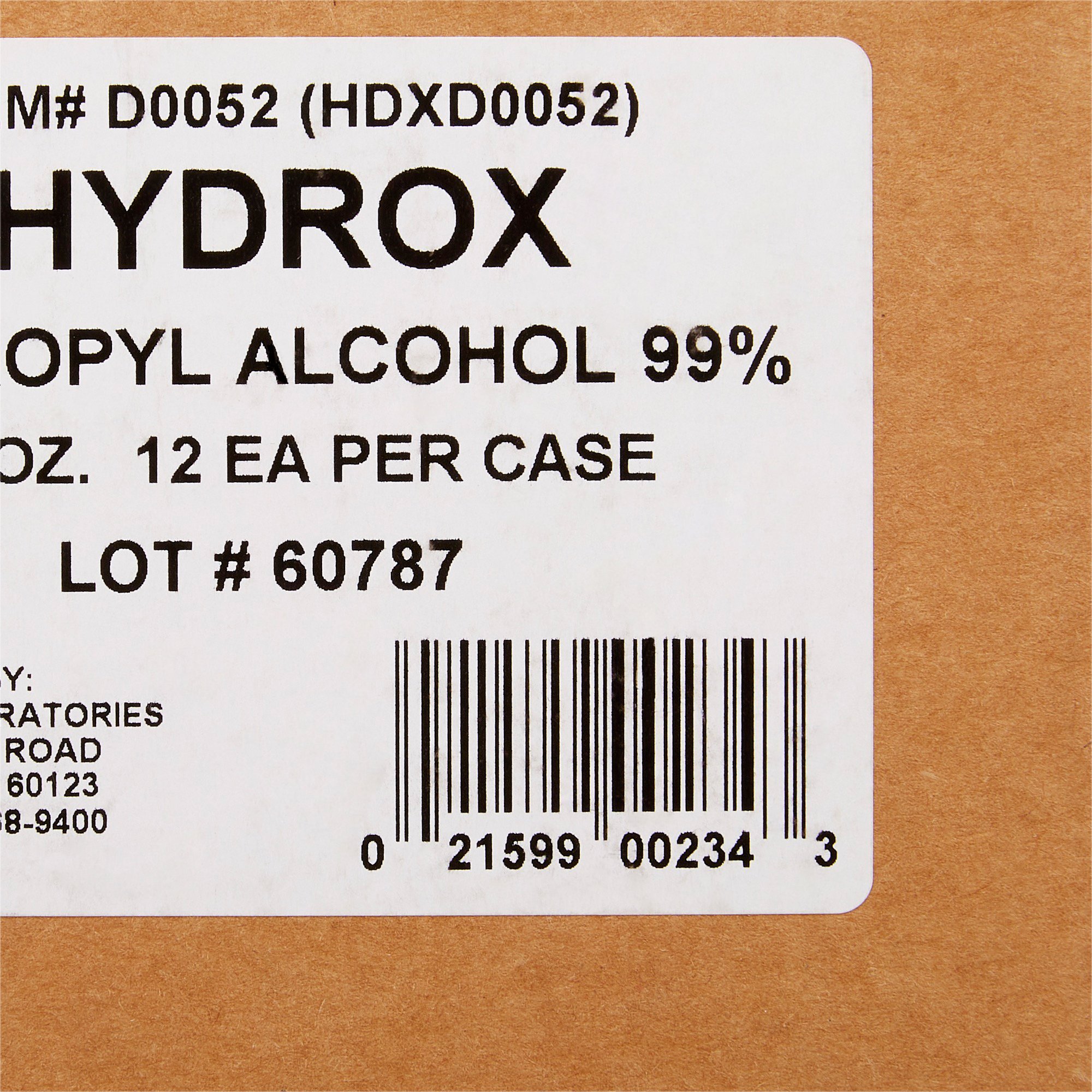 McKesson Brand D0042 - McKesson 91% Isopropyl Alcohol, 16-ounce Bottle - 1/Each, 12/Case