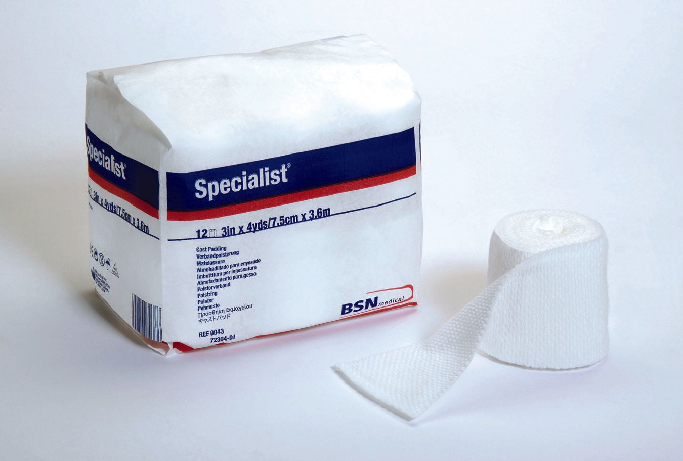 BSN Medical - 9044S Cast Padding Undercast Specialist® Sterile 4 Inch X 4 Yard Cotton / Rayon Sterile