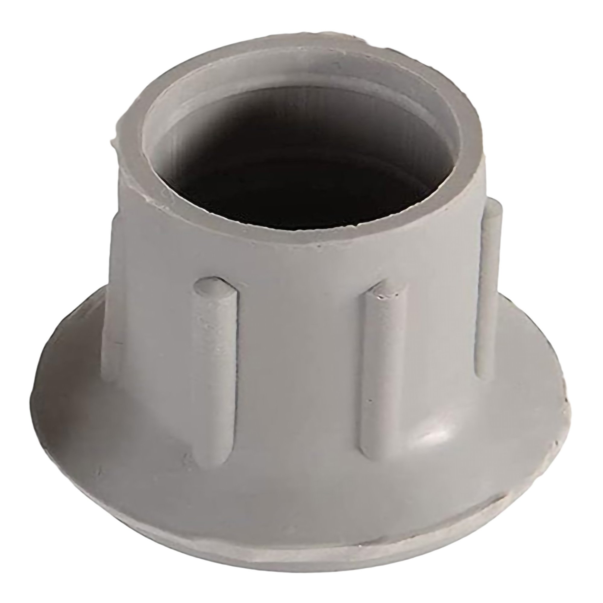 Mabis Healthcare 519-1373-9504 - Mabis Replacement Tips for Walkers, Canes and Commode Chairs, 1-inch - 4/Box
