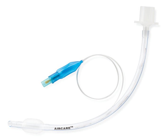 ICU Medical FKA Smiths Medical - 100/100/035 Cuffed Endotracheal Tube Aircare™ Curved 3.5 mm ID Pediatric Murphy Eye