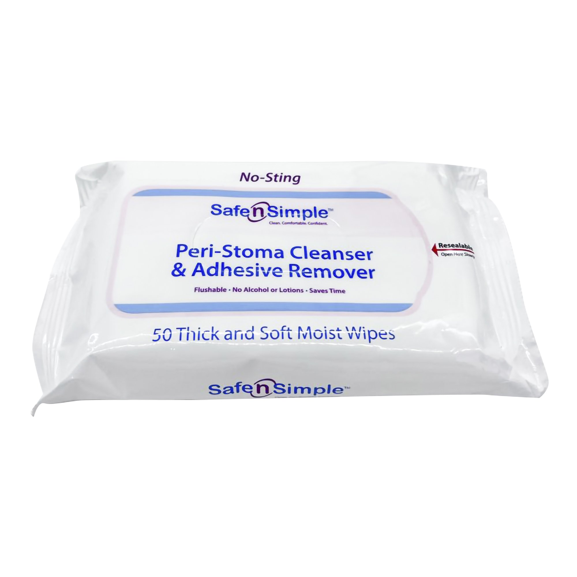 Safe N Simple - SNS00525 Safe n Simple™ Adhesive Remover Wipes