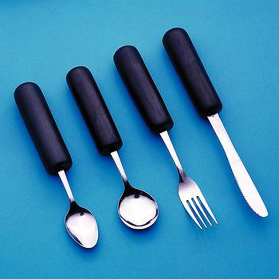 Performance Health - 081204023 Utensil Set EZ Stainless Steel Reusable
