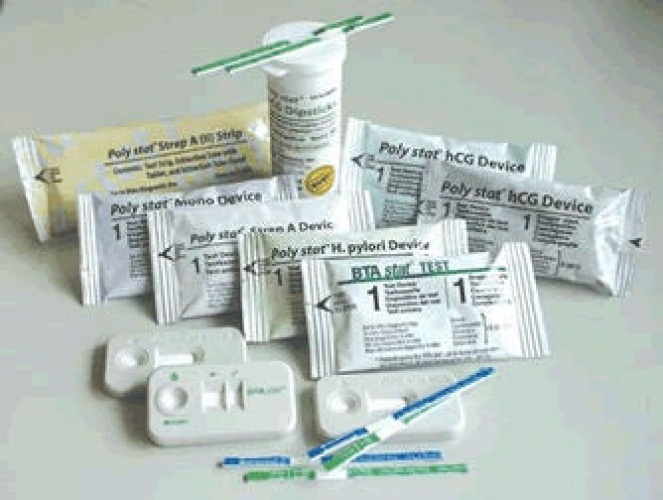 Polymedco - MN20 Other Infectious Disease Test Kit Poly stat® Infectious Mononucleosis 20 Tests CLIA Waived Sample Dependent