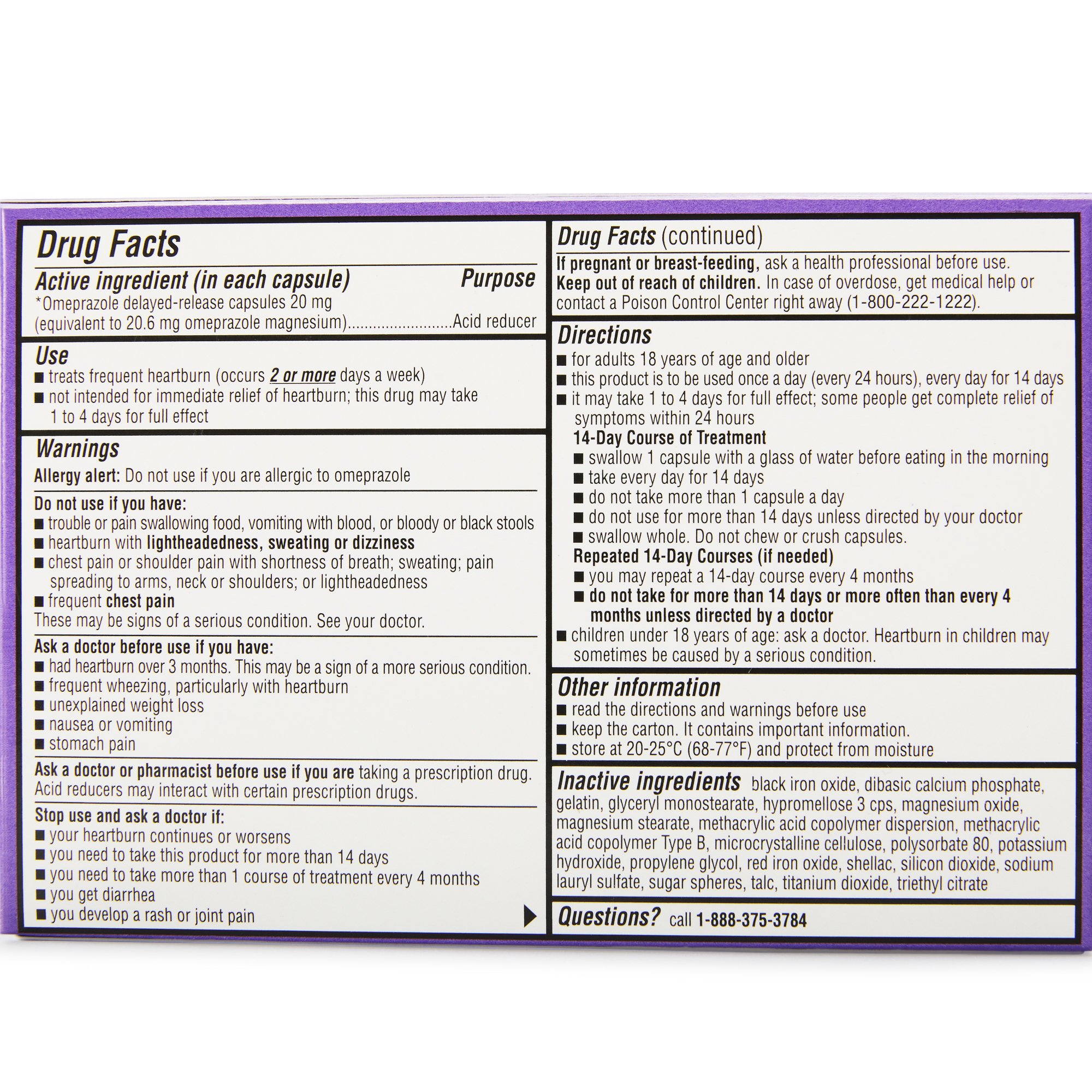Geri-Care - 760-42-GCP Geri-Care® Omeprazole Antacid