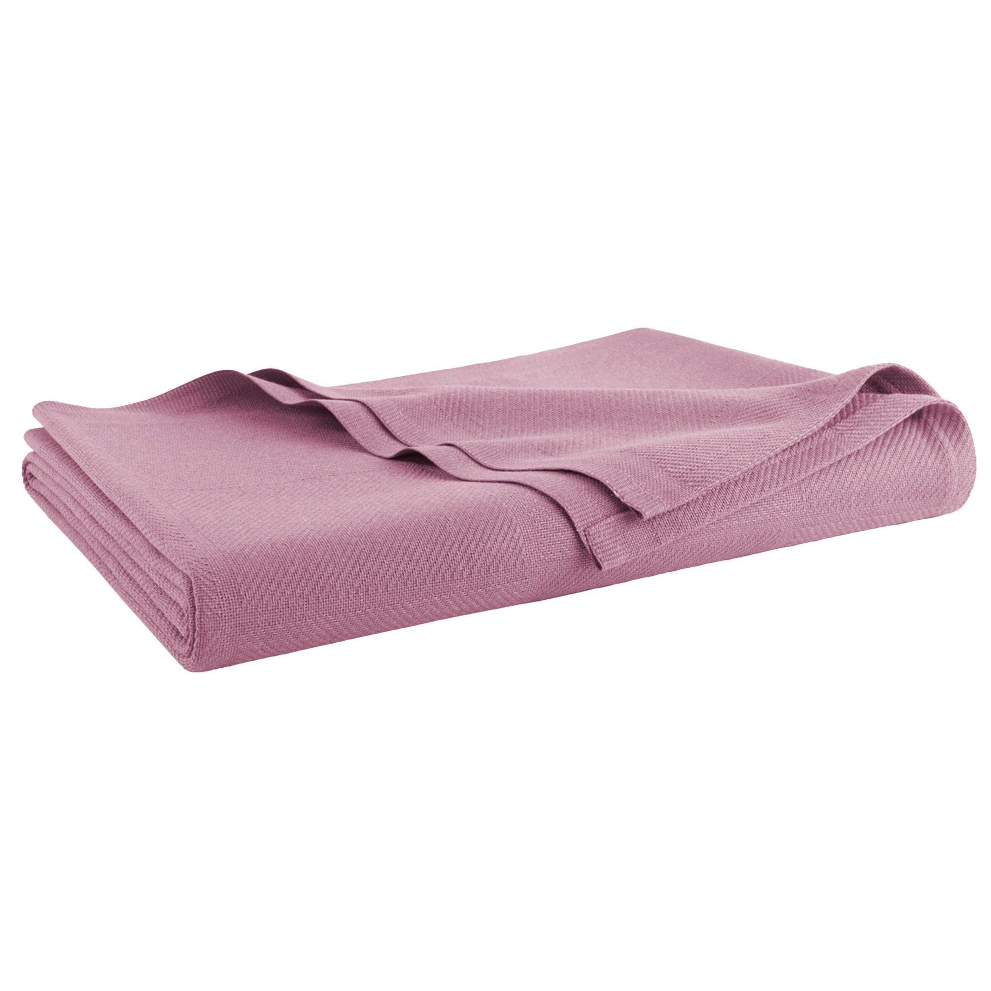 Standard Textile - 78440381 Blanket 74 X 108 Inch Cotton / Polyester Imperial Rose