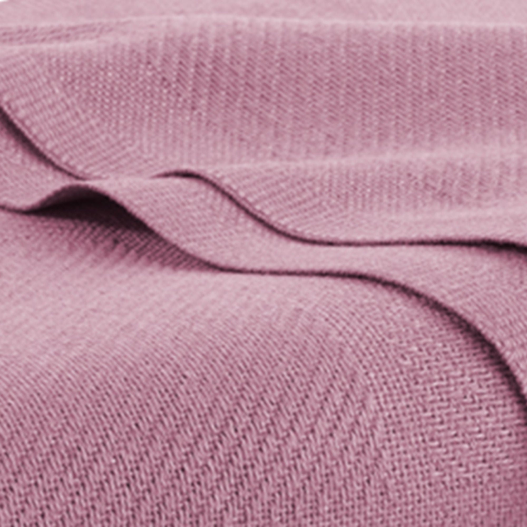 Standard Textile - 78440381 Blanket 74 X 108 Inch Cotton / Polyester Imperial Rose