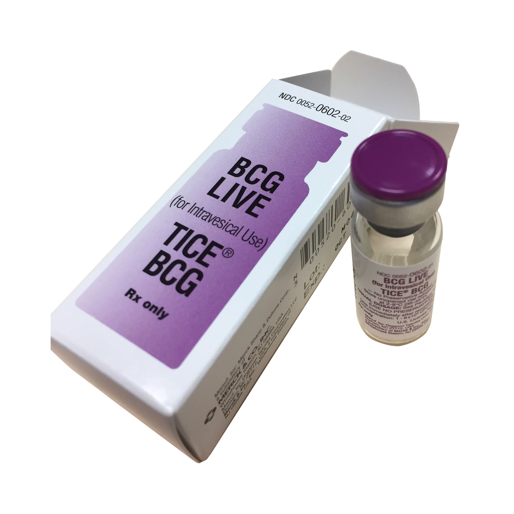 Schering Plough - 00052060202 TICE® BCG Bacillus Calmette-Guérin (BCG) Live 50 mg Injection 2 mL