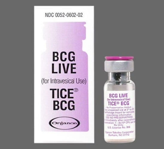 Schering Plough - 00052060202 TICE® BCG Bacillus Calmette-Guérin (BCG) Live 50 mg Injection 2 mL