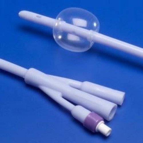 Cardinal - 8887664161 Foley Catheter Dover™ 3-Way Standard Tip 5 cc Balloon 16 Fr. Silicone