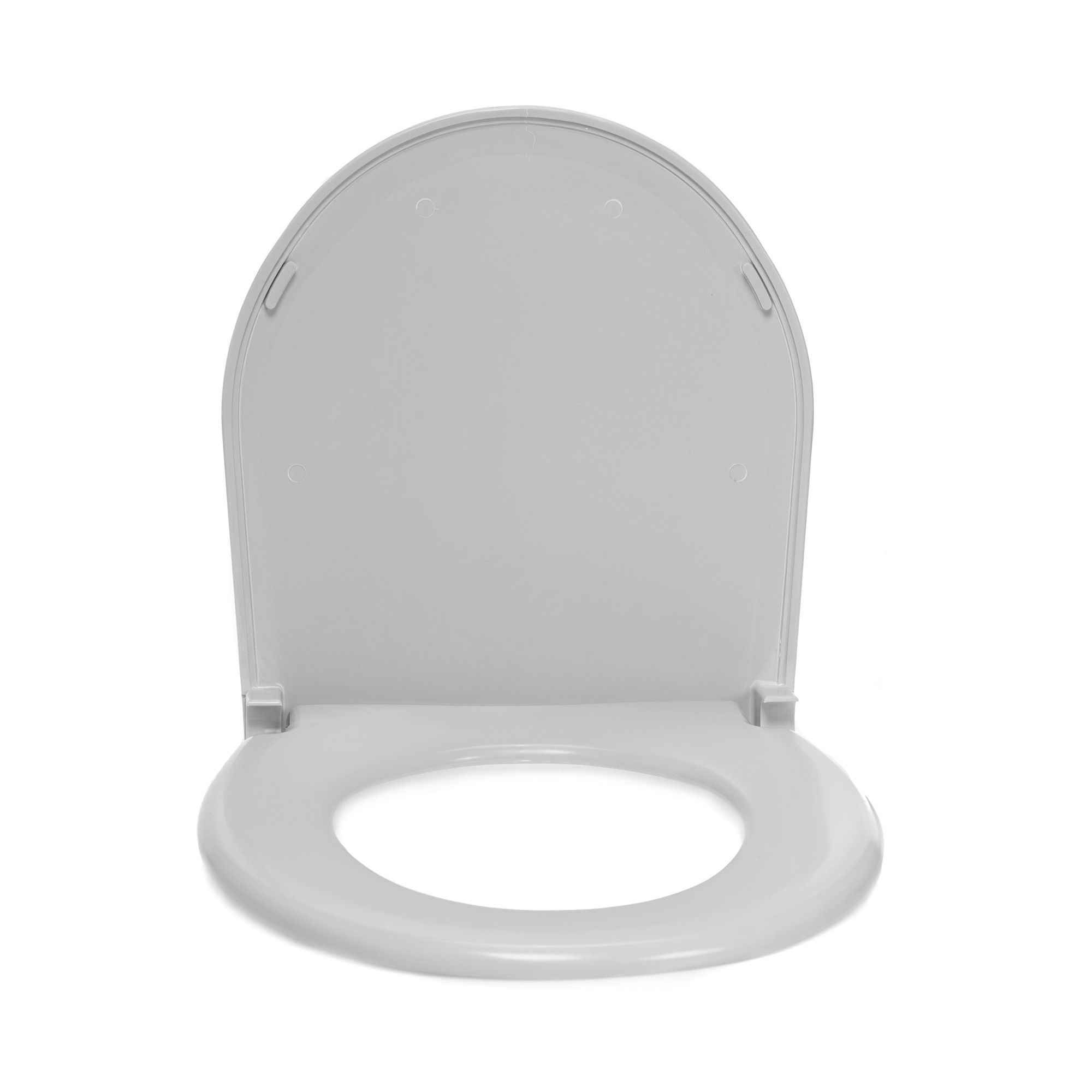 McKesson Brand - 16-7851 McKesson Brand Toilet Seat / Lid For 16-7841 Deluxe Commode with Back; 1 Inch Tubing