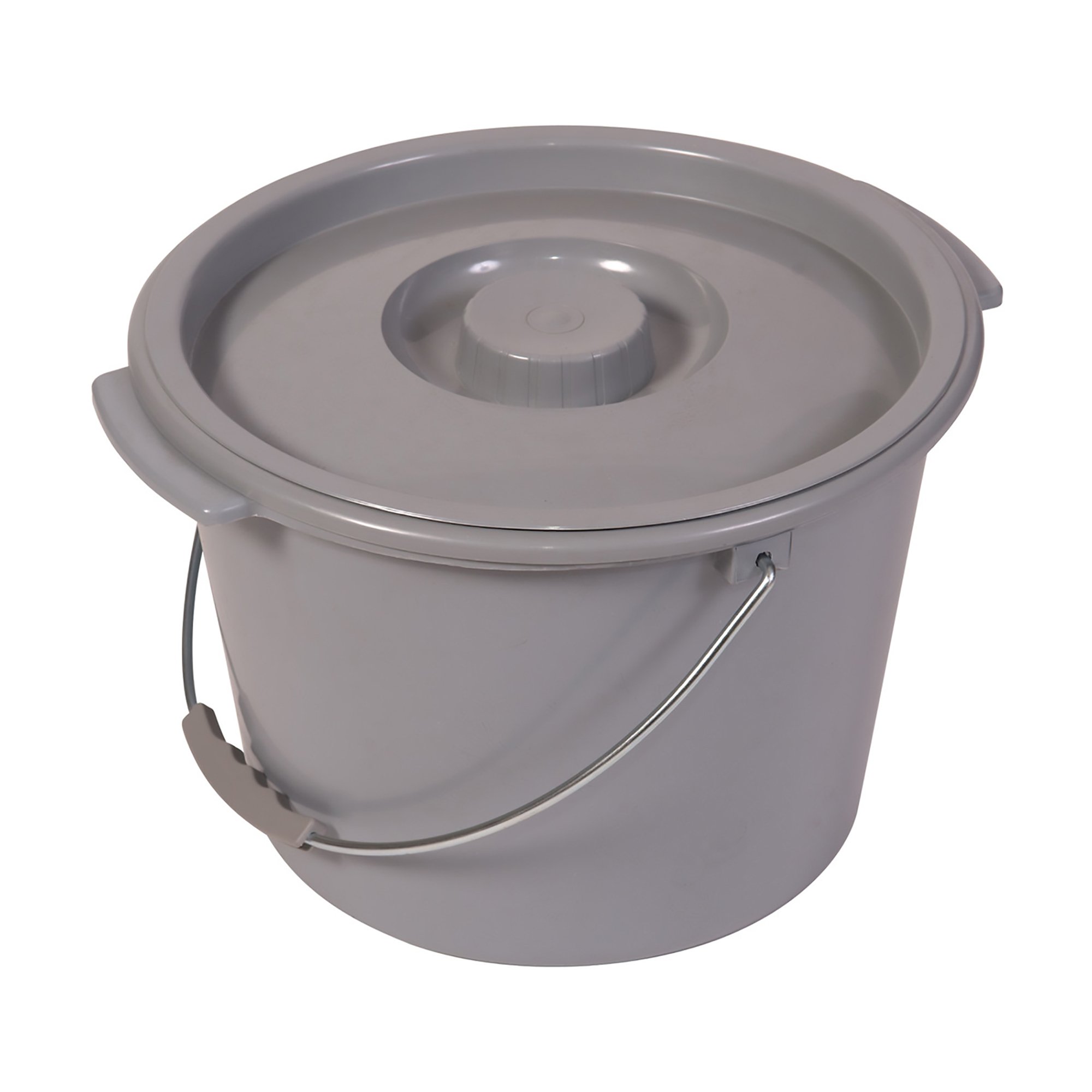 Mabis Healthcare 520-1213-1900 - Mabis® Drop-Arm Steel Commode - 1/Each