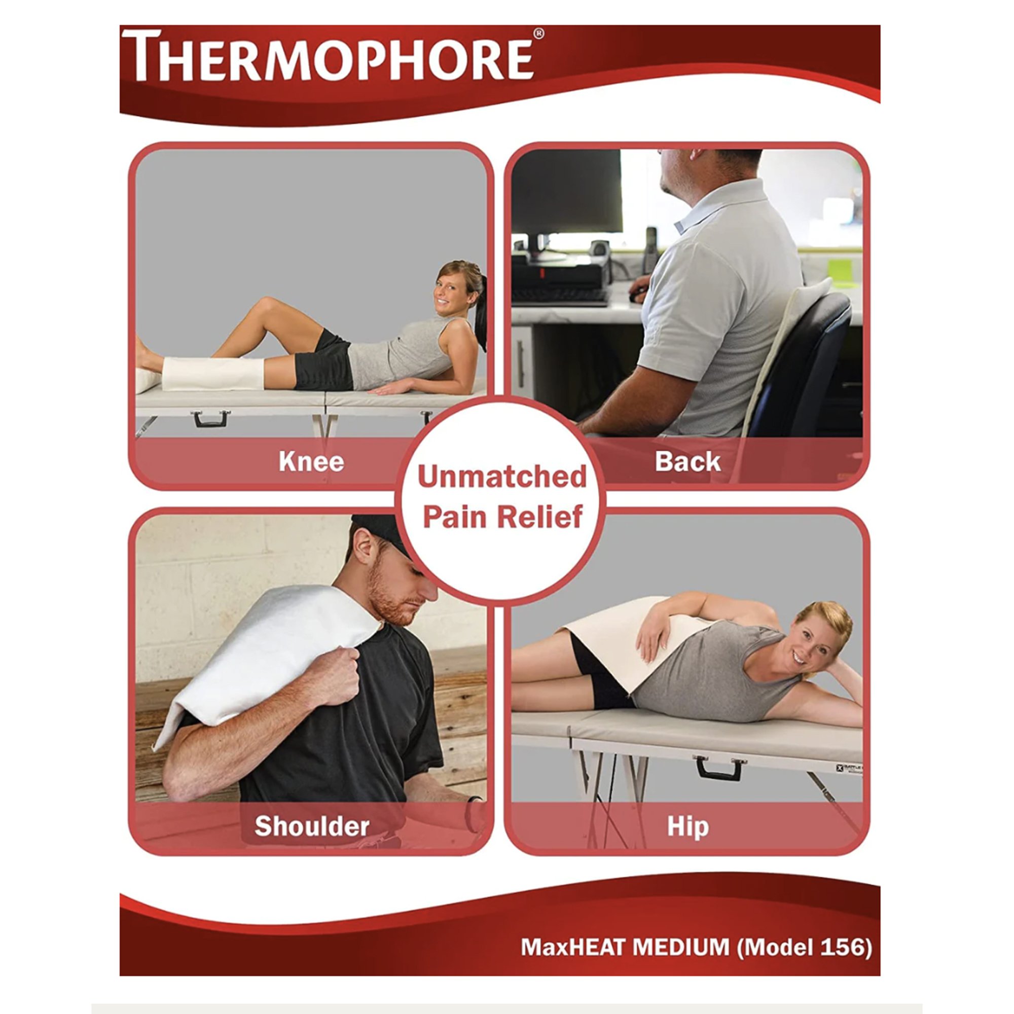 Thermophore MaxHEAT Moist Heating Pad F00156 by Battle Creek